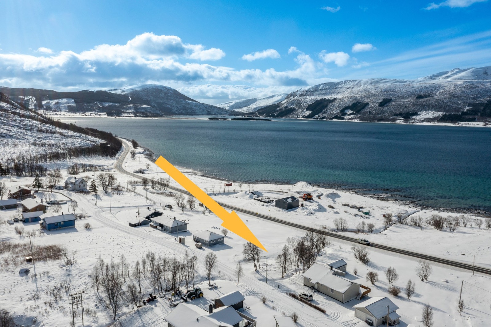 Velkommen til Hårvik i Tjeldsund kommune. Foto: EFKT Galleribilde