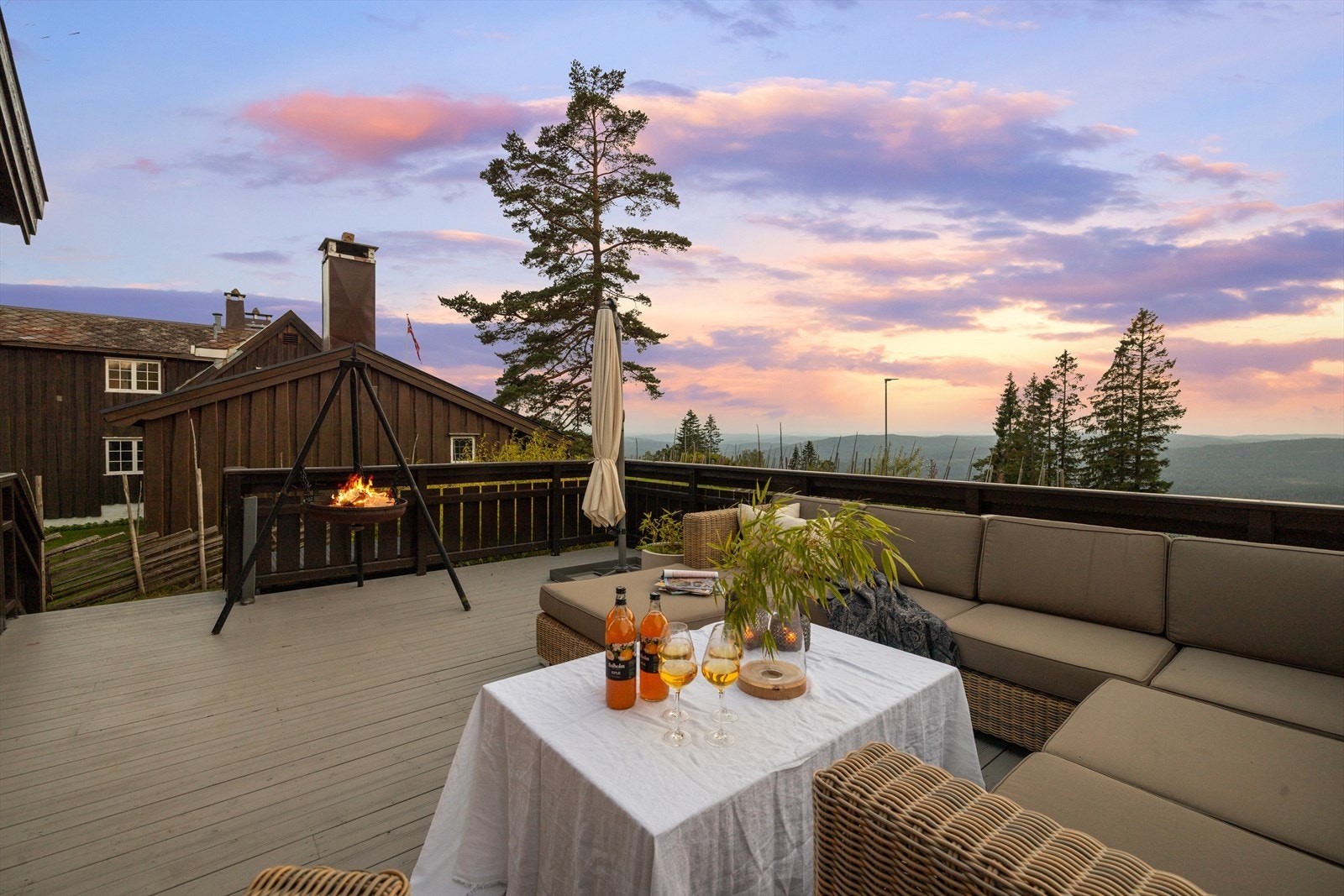 Kveldsstemning Galleribilde