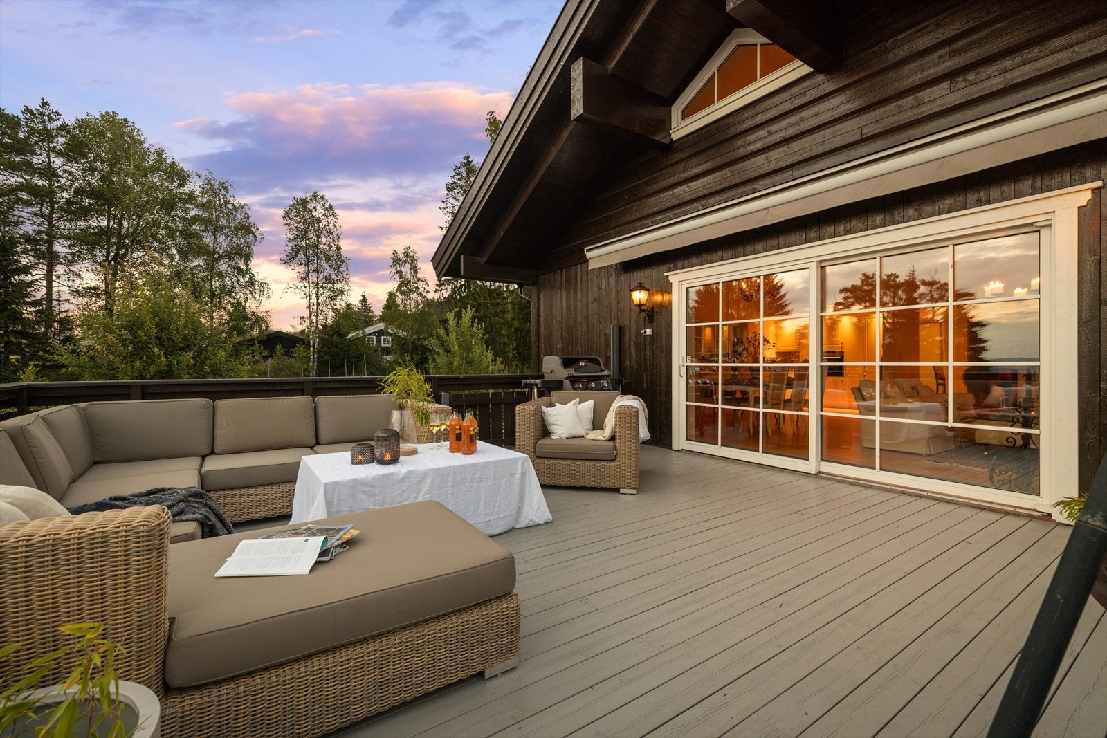 Kveldsstemning Galleribilde