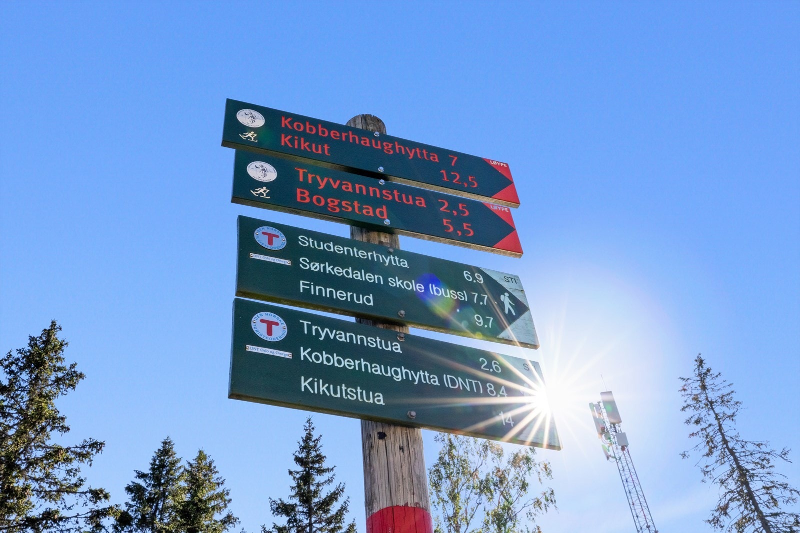 Her befinner du deg ved porten til en av de fineste delene av Nordmarka med sitt unike turterreng og særpreg,. Flotte skogstier og skiløyper bokstavelig talt rett utenfor døren - "ski in - ski out" Galleribilde