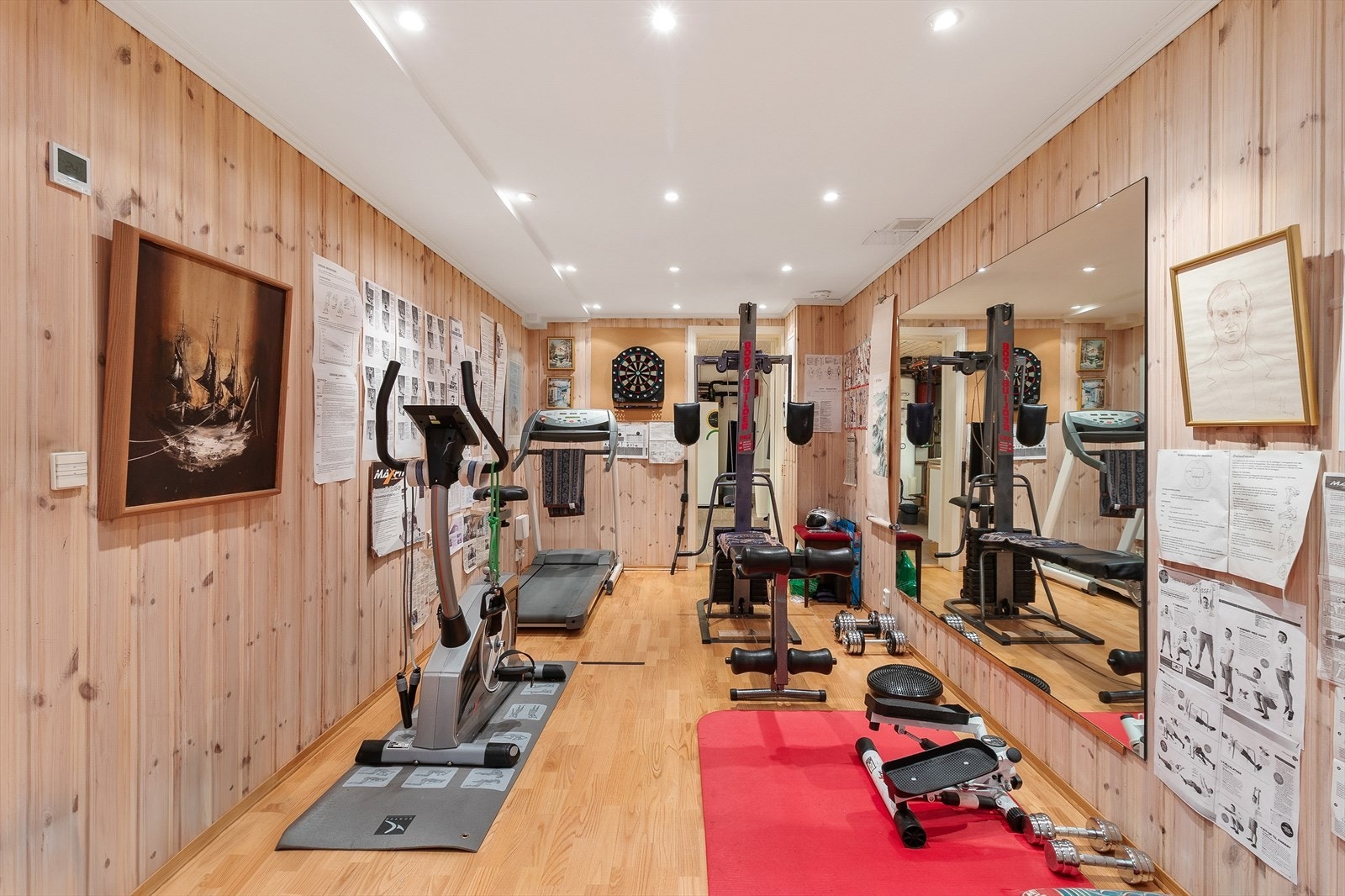Eget trimrom/bod Galleribilde