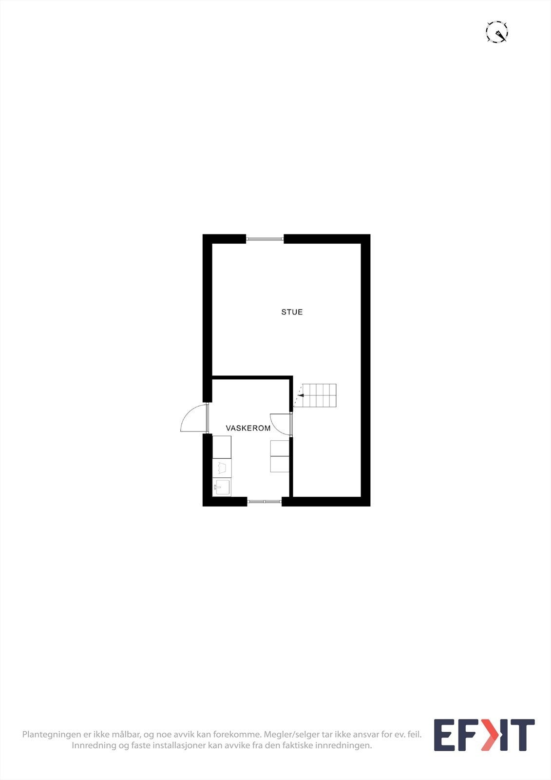 Plantegning kjeller Galleribilde