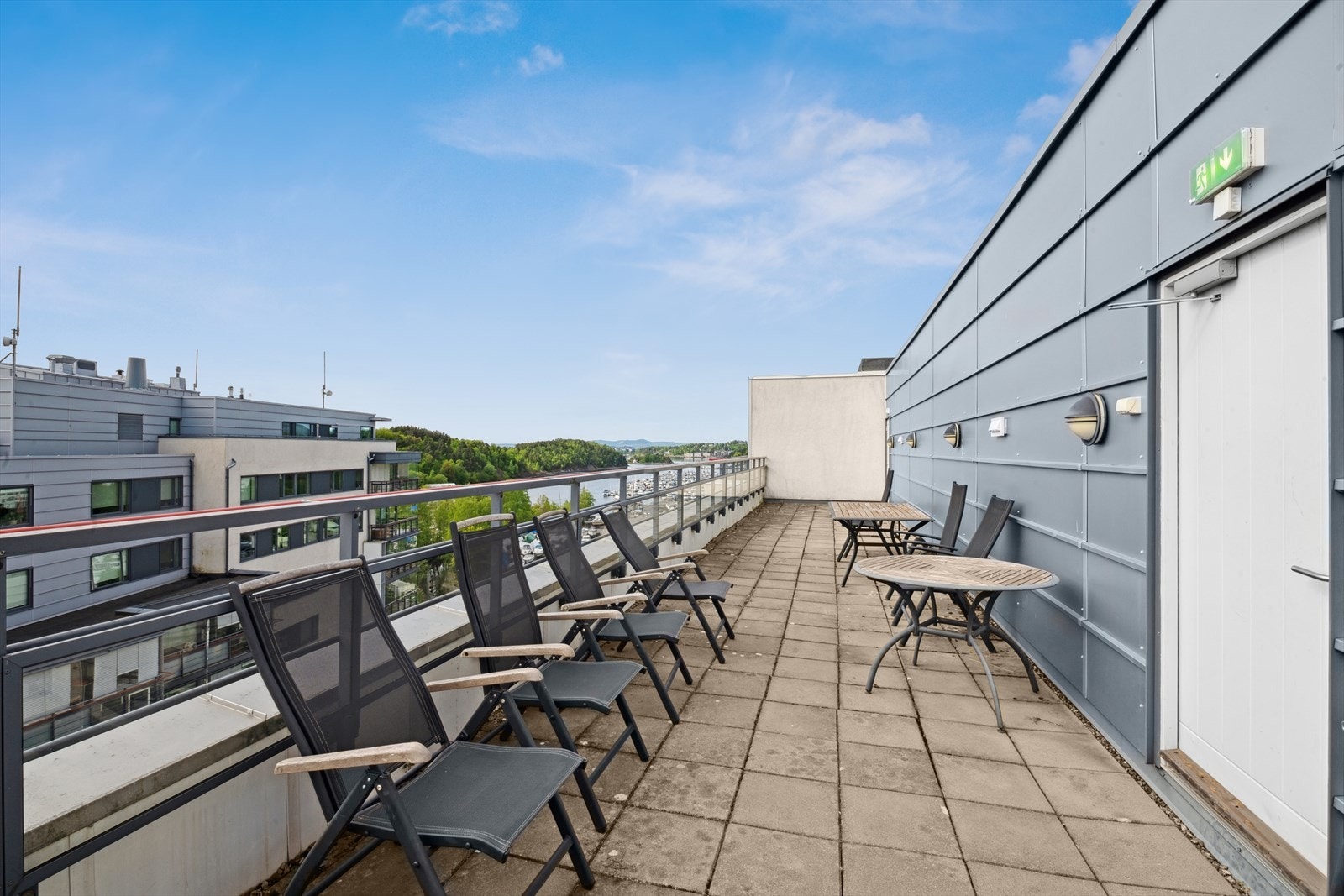 Felles takterrasse i 10. etg. Galleribilde