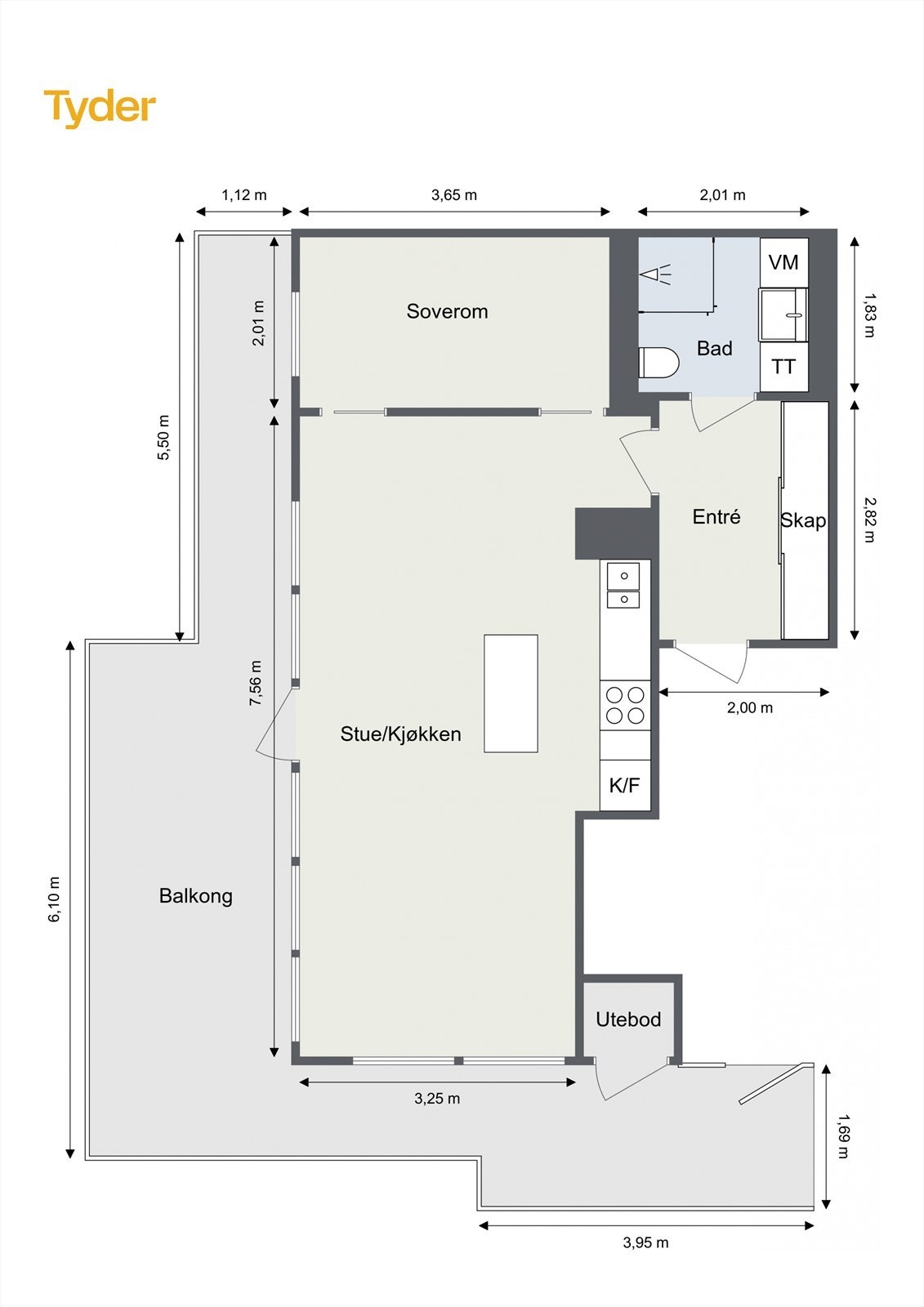 Plantegning. Galleribilde