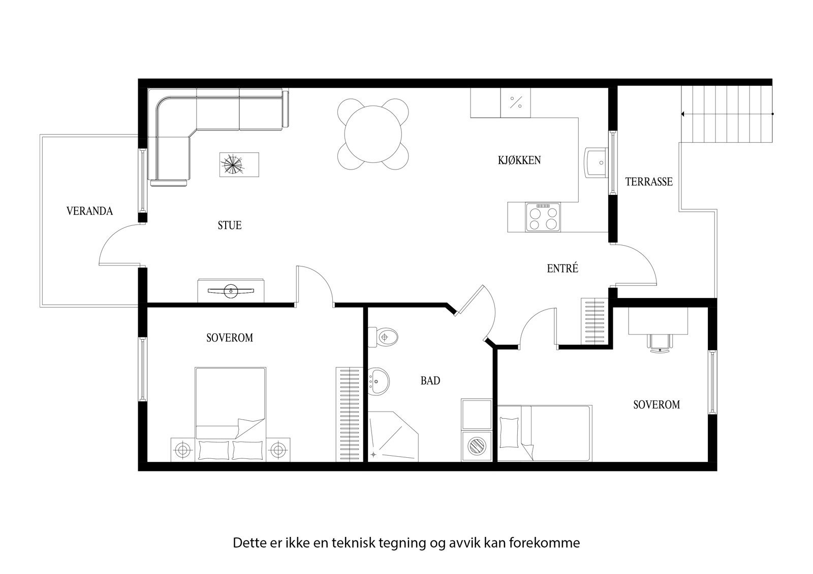 Planløsningen Galleribilde