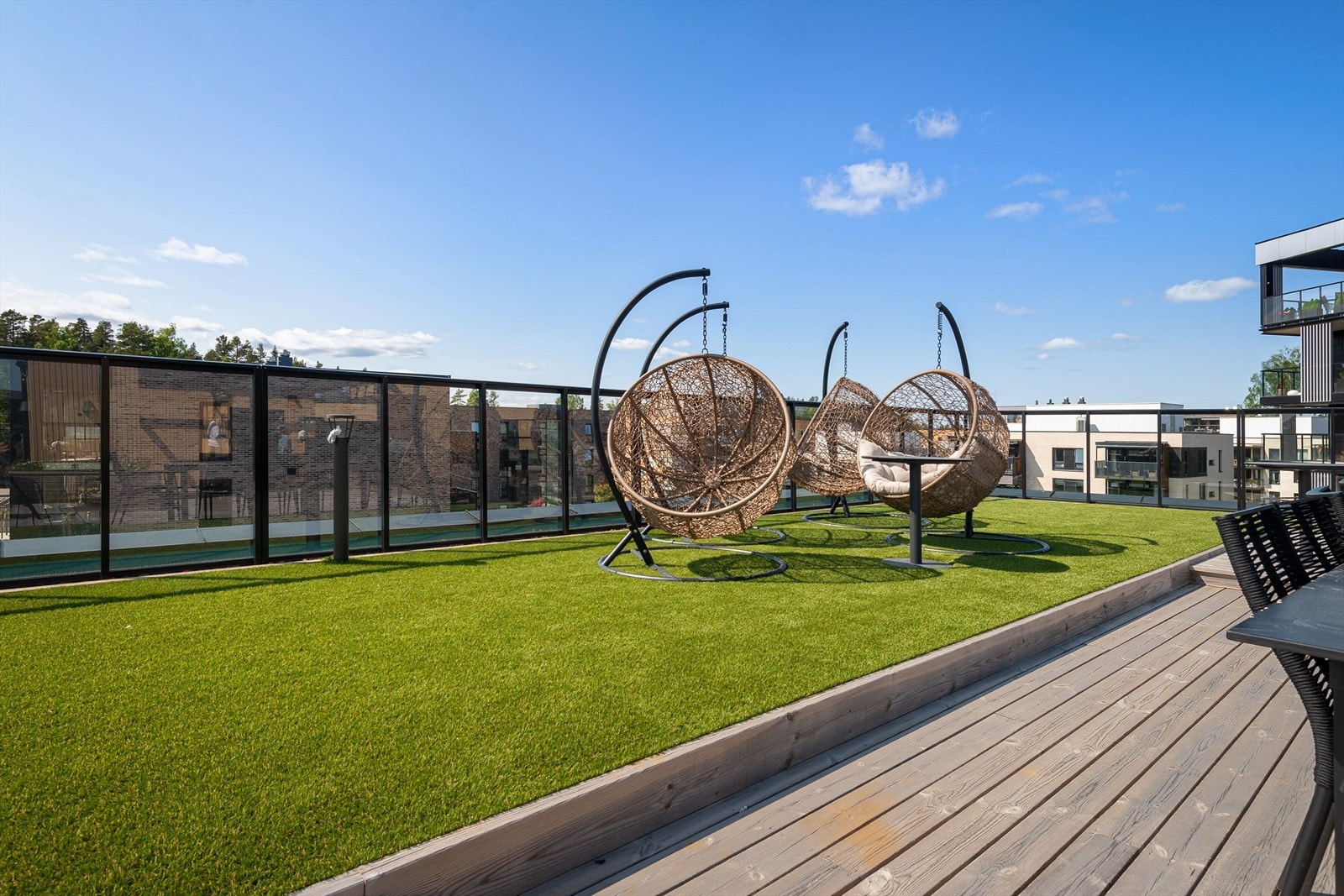 Felles takterrasse Galleribilde
