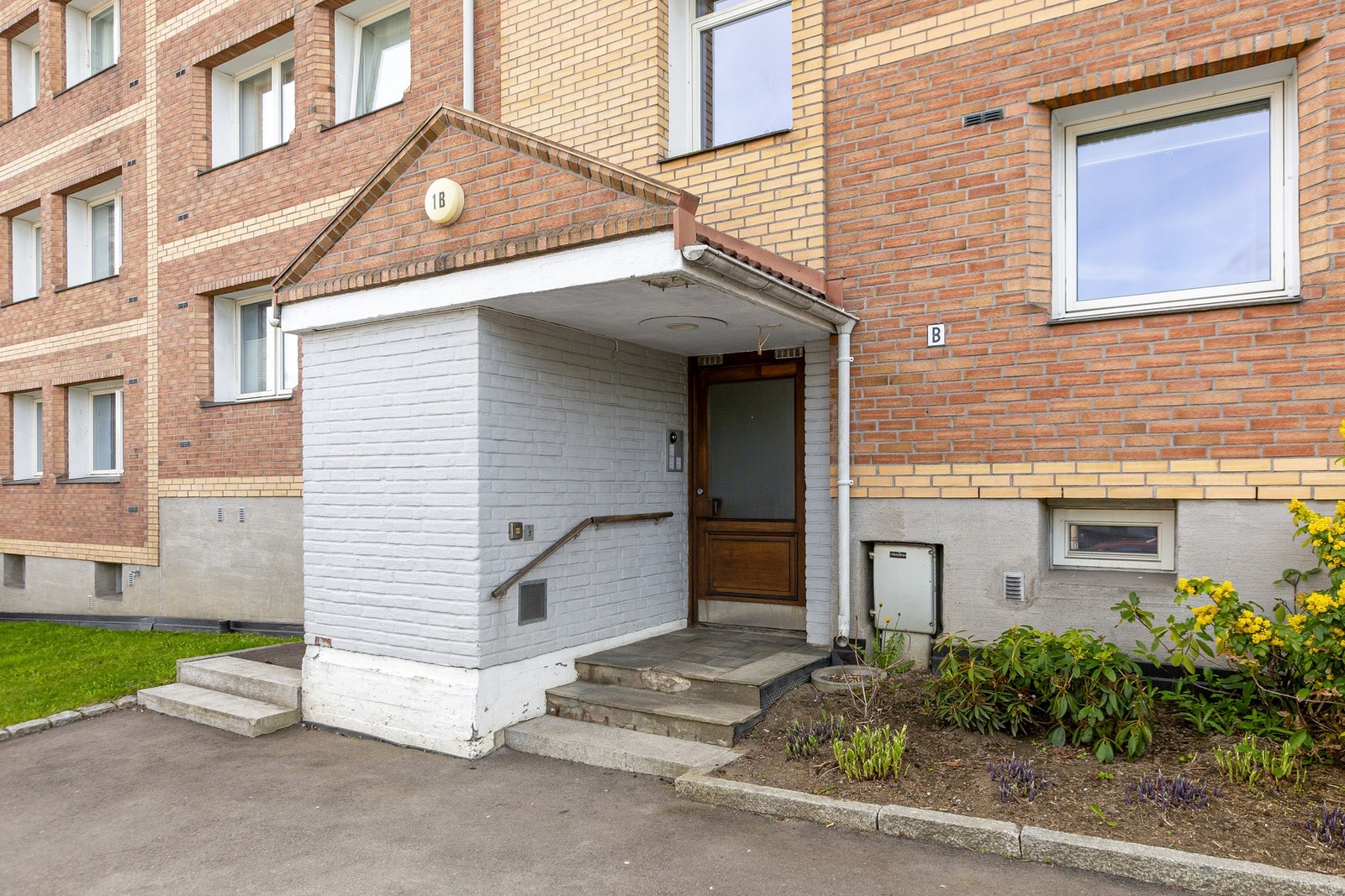 Innbydende inngangsparti. Galleribilde