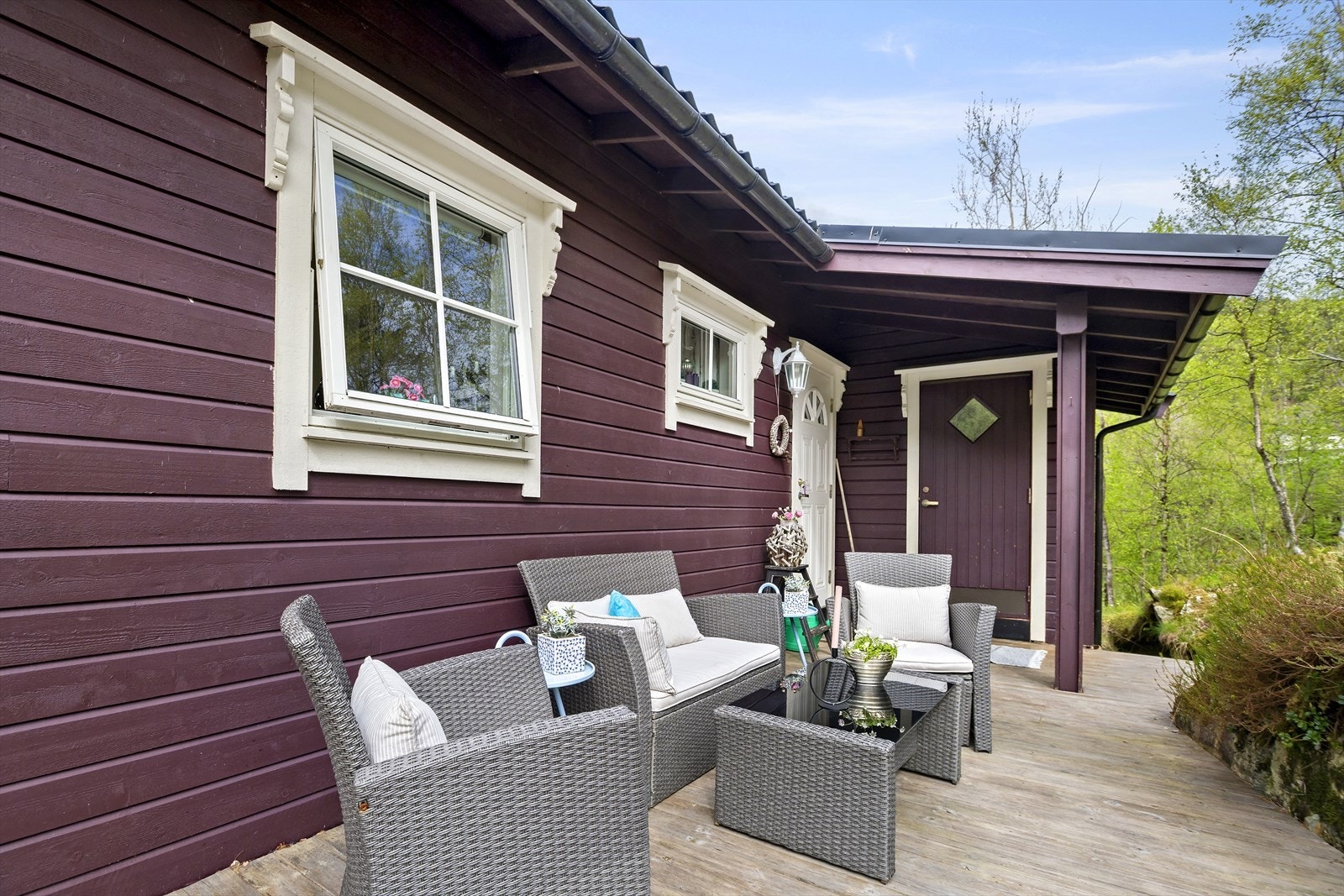 Terrassen på østsiden Galleribilde