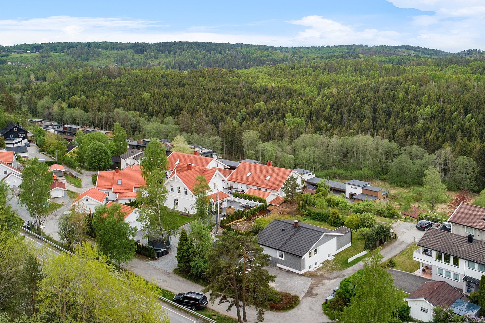 Det er kort vei til herlige grøntområder Galleribilde