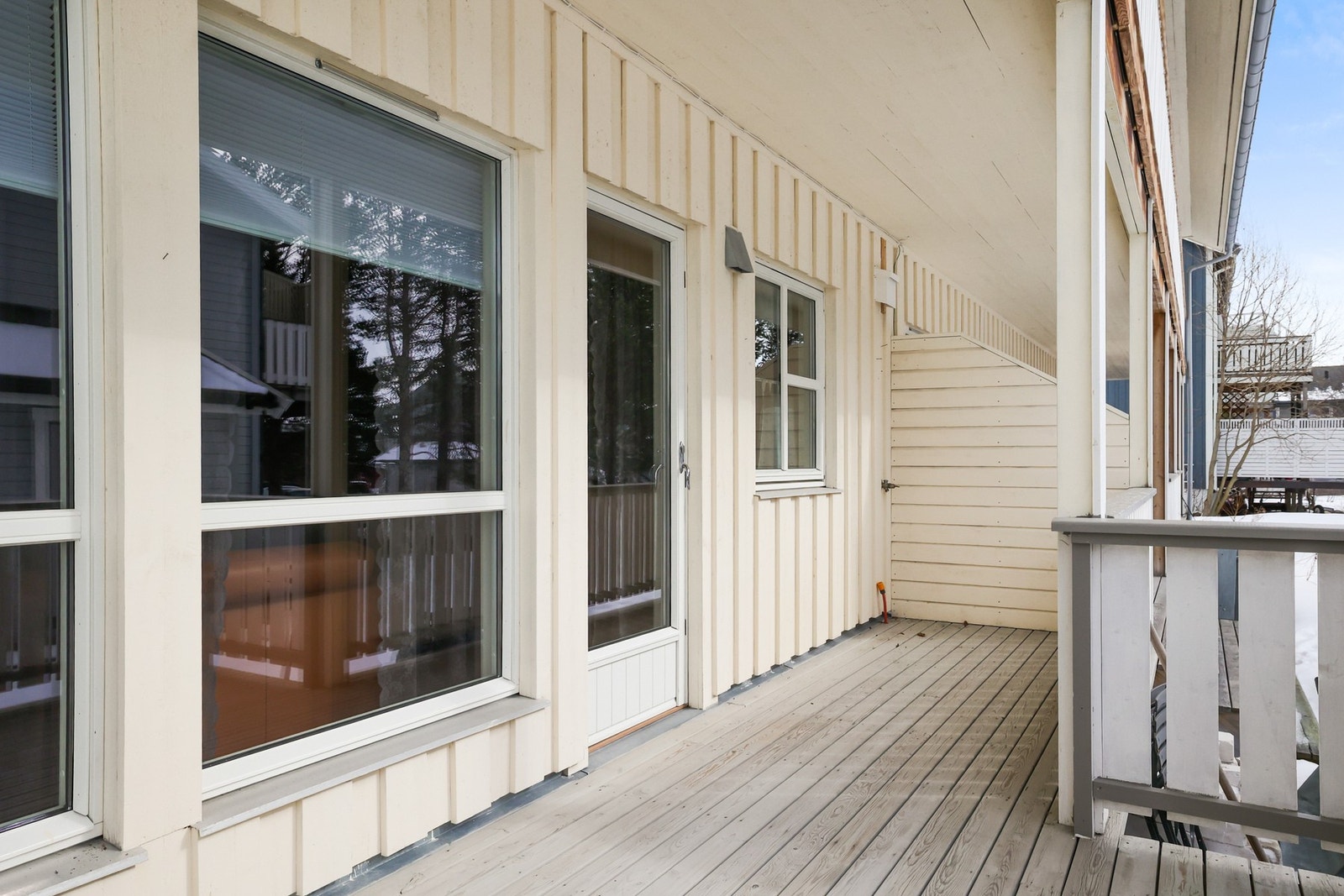 Her er det mulighet for ulike utemøblement. Galleribilde