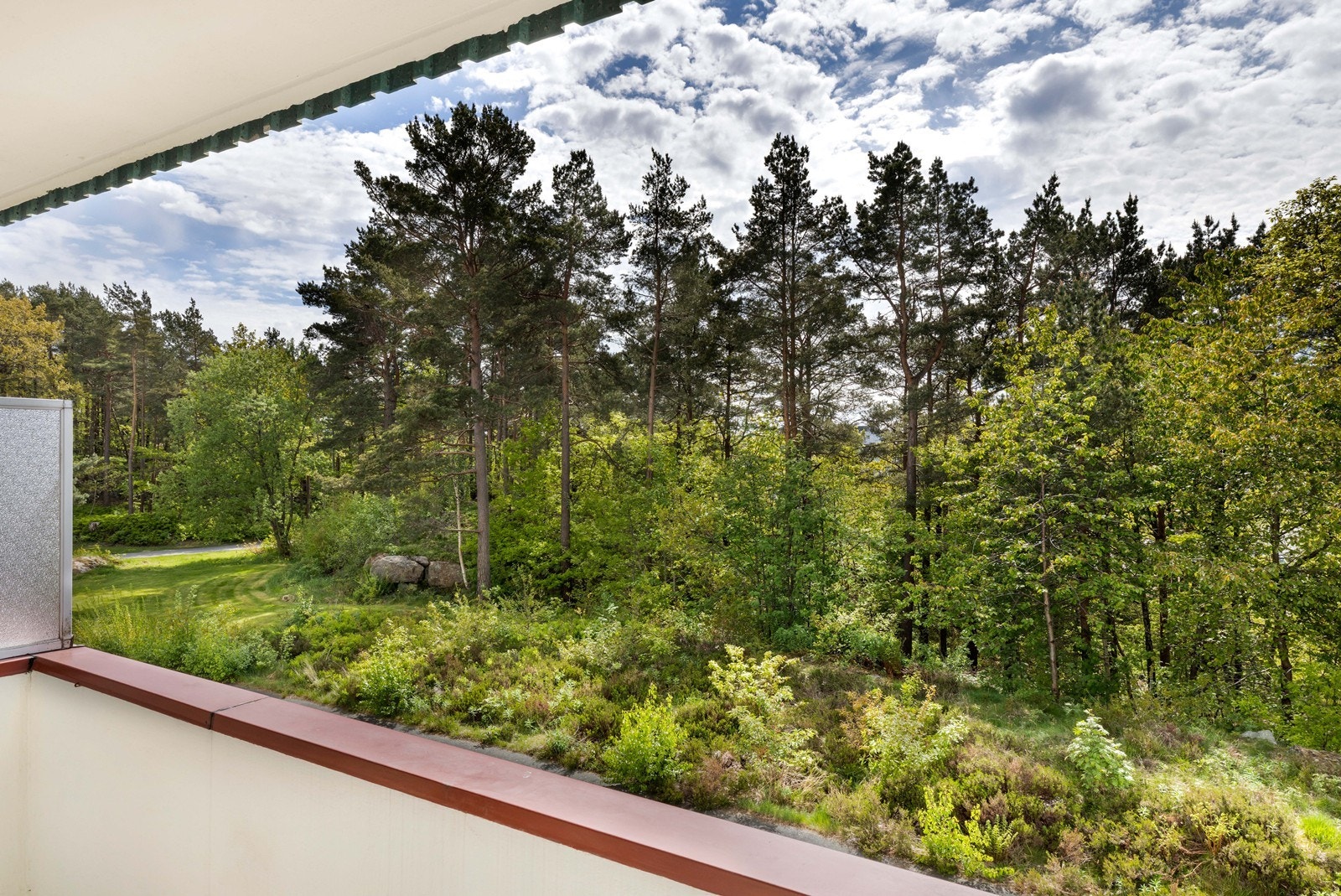 Utsikt mot friområde. Galleribilde