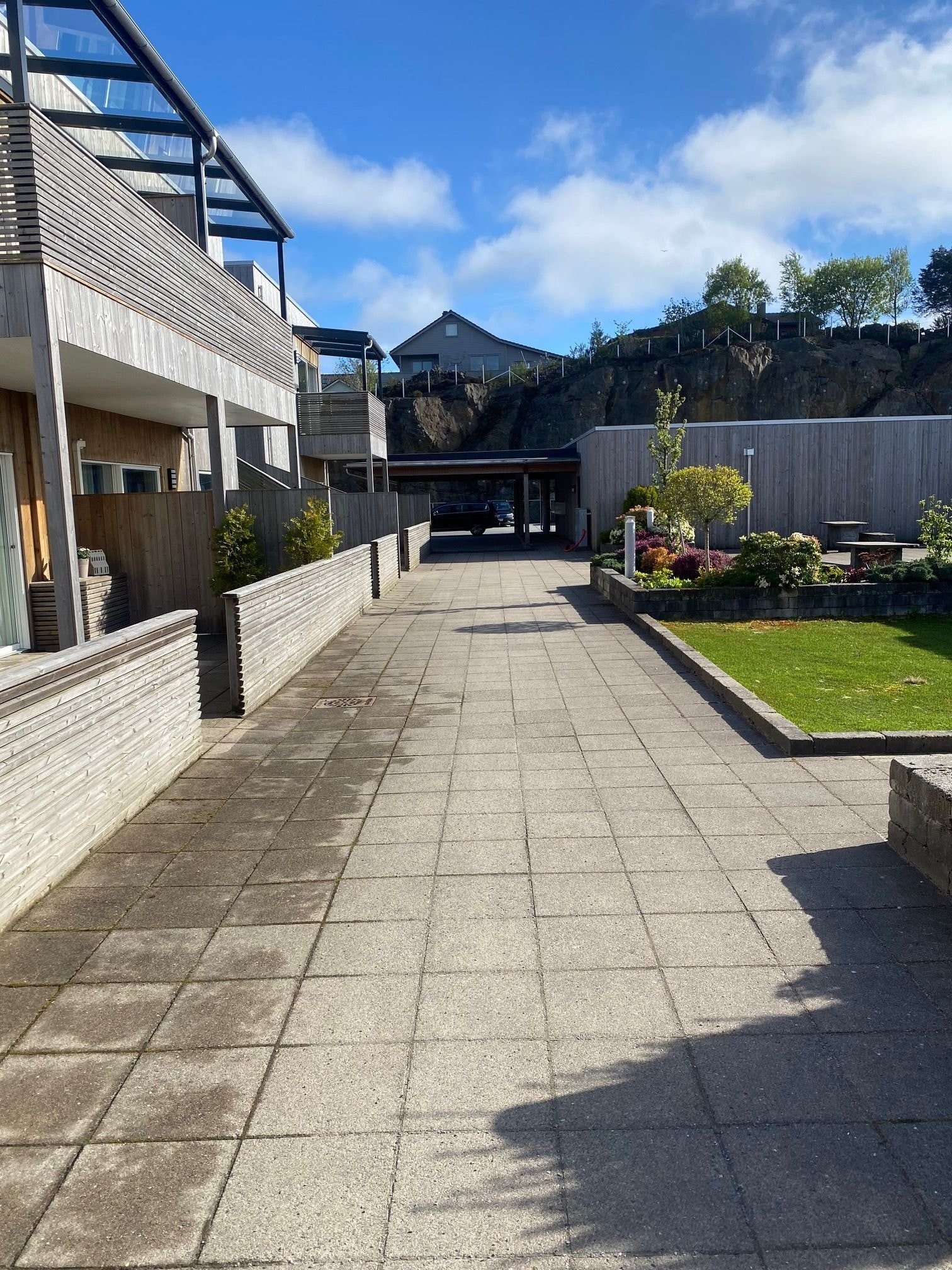 Felles uteareal Galleribilde