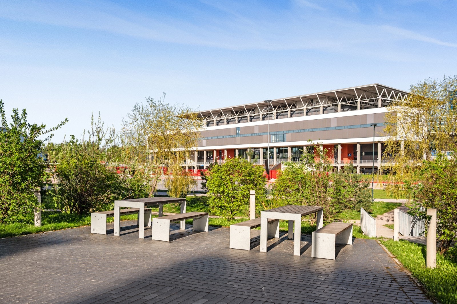 Uteområde. Galleribilde