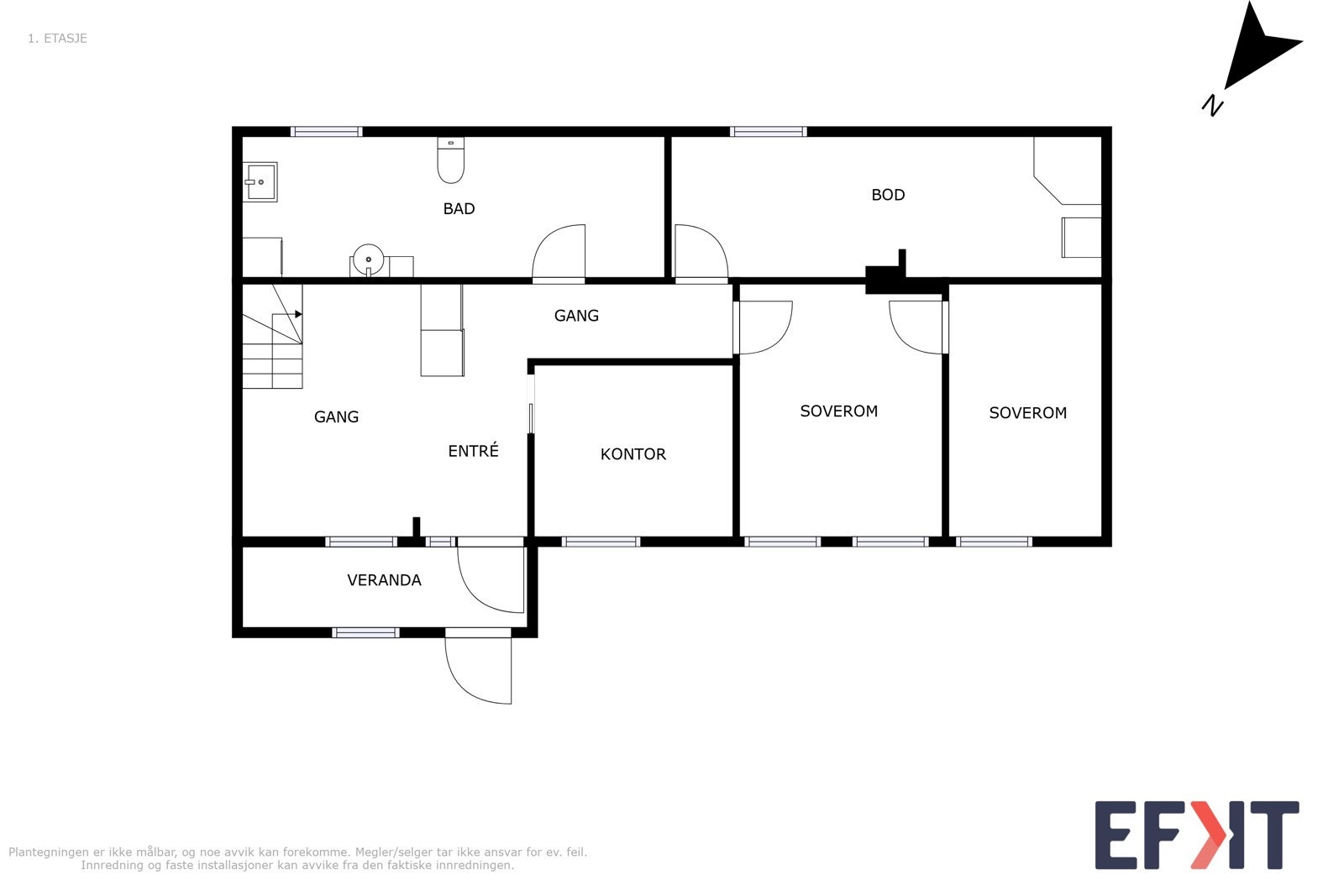 Planskisse sokkel Galleribilde