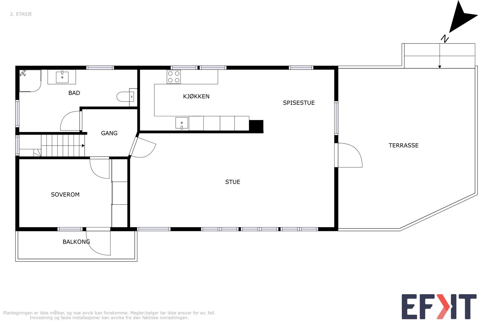Planskisse 1.etasje Galleribilde