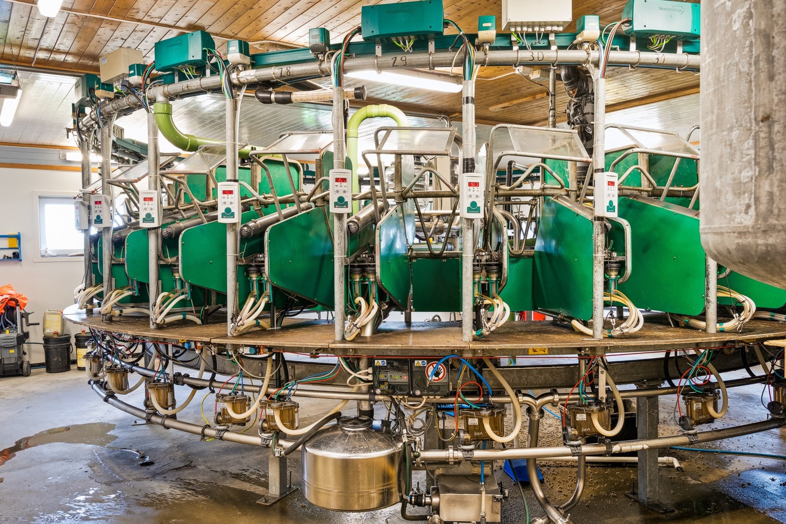 Melkekarusell Galleribilde