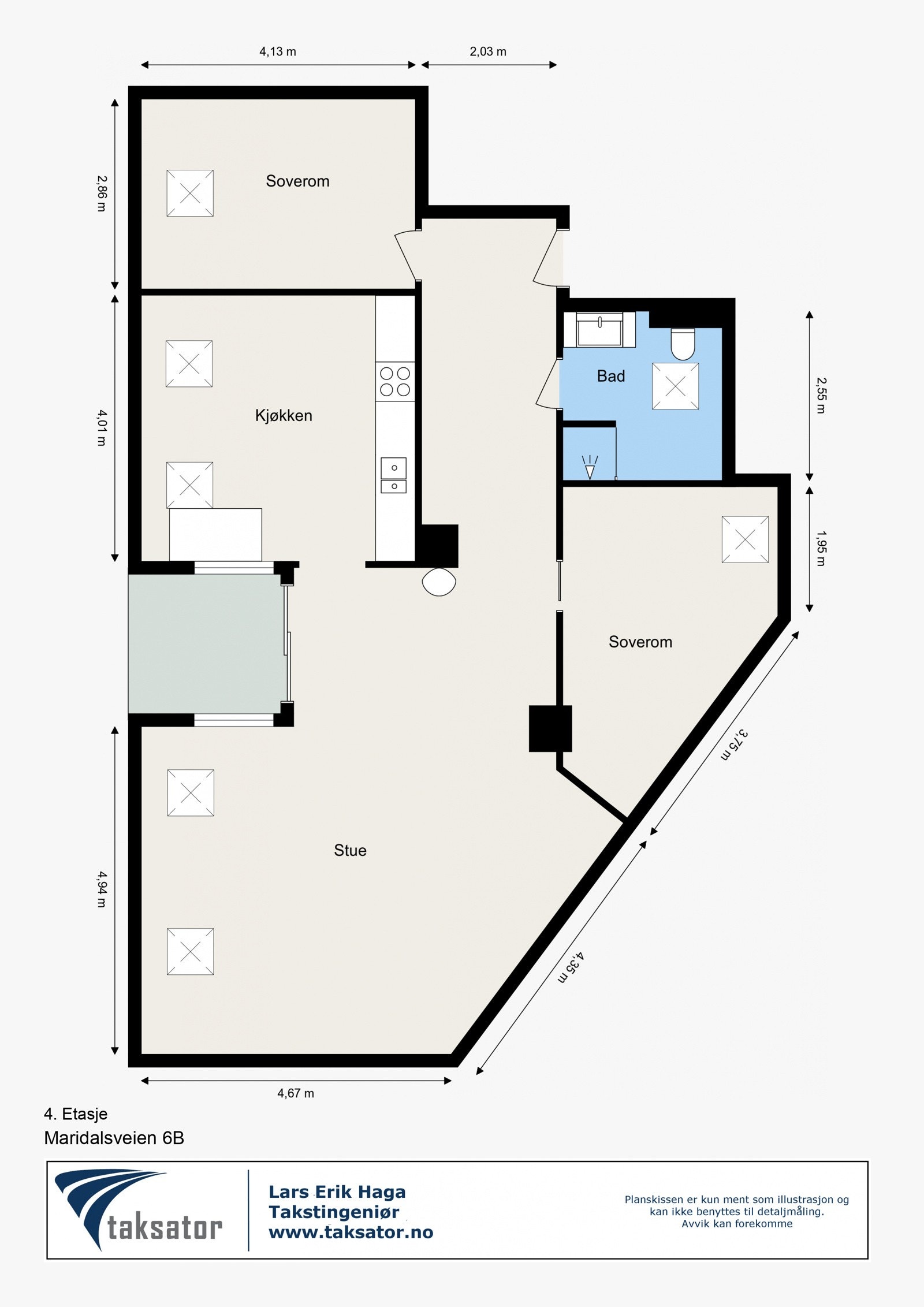 Maridalsveien 6B - 4. Etasje Galleribilde