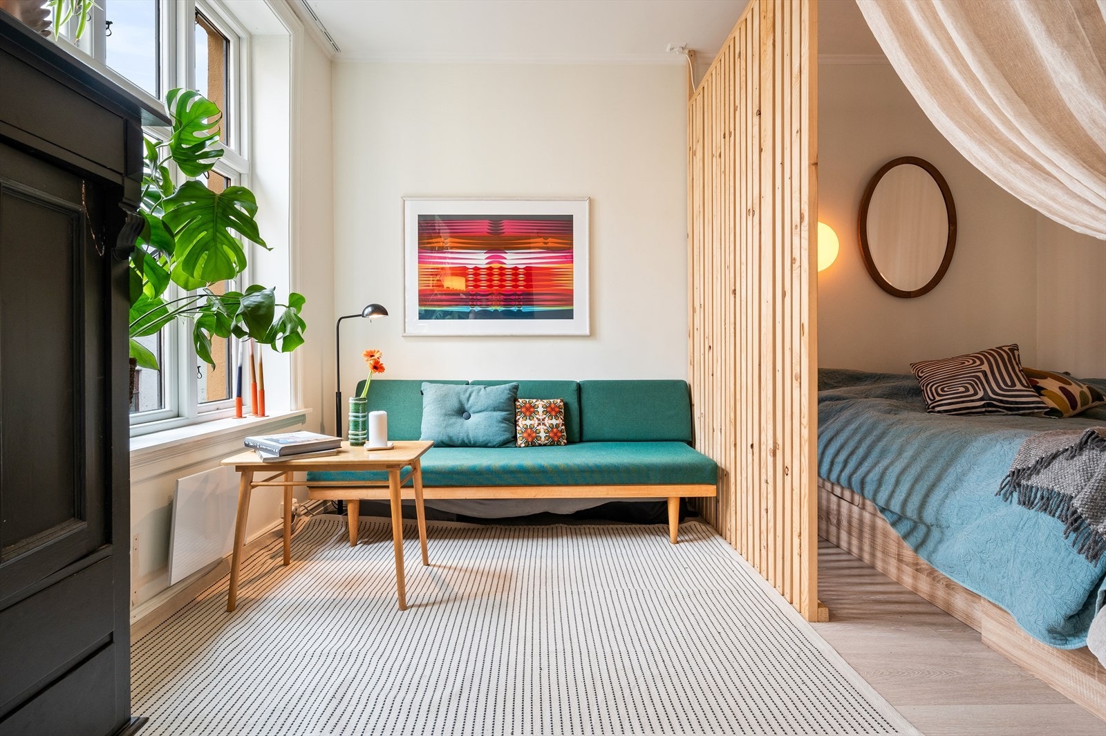 Leiligheten har en god og arealeffektiv planløsning som oppleves svært velutnyttet. Galleribilde