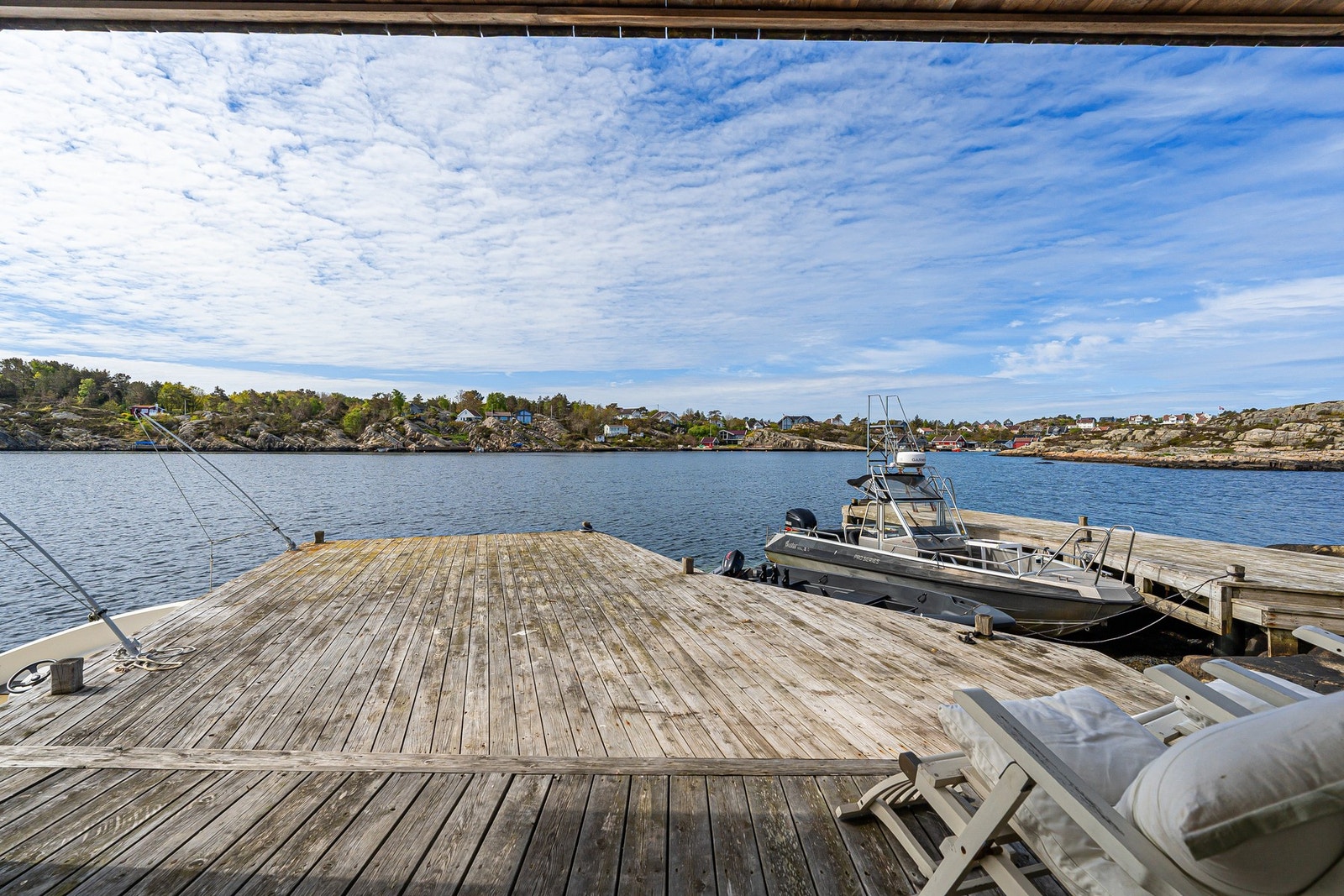 Fra bryggeanlegget Galleribilde