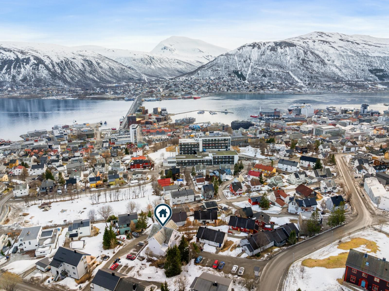 Sentral beliggenhet med nærhet til "alt".