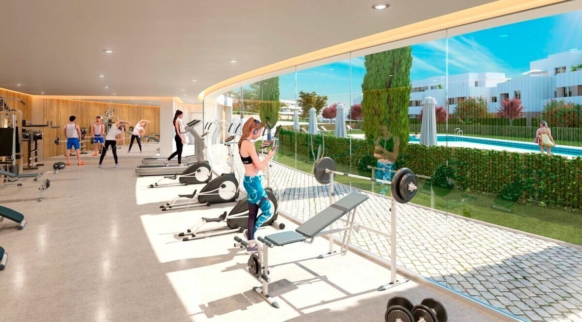 Gym for de som ønsker å trene under oppholdet Galleribilde