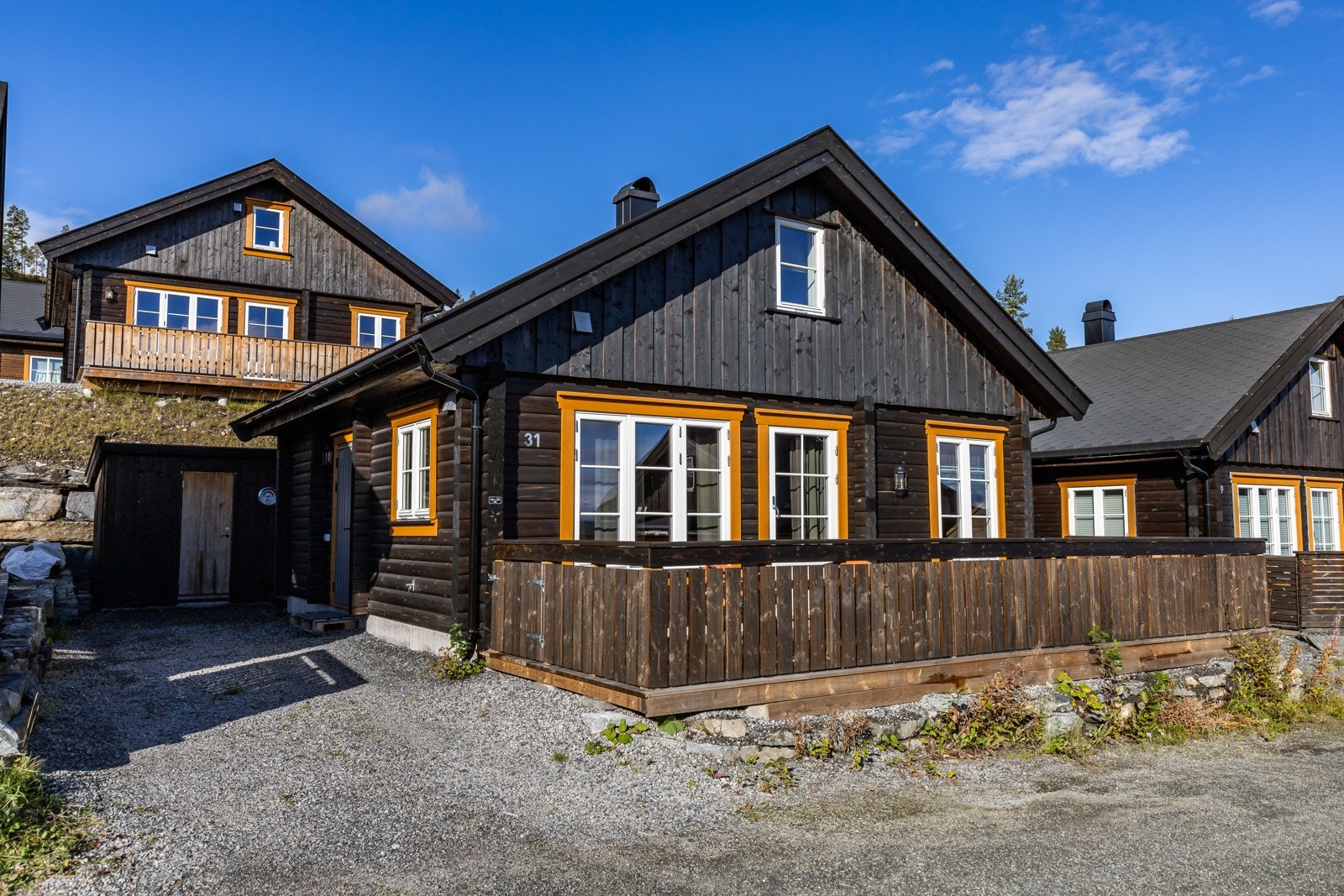 Attraktiv hytte og fin beliggenhet. Galleribilde