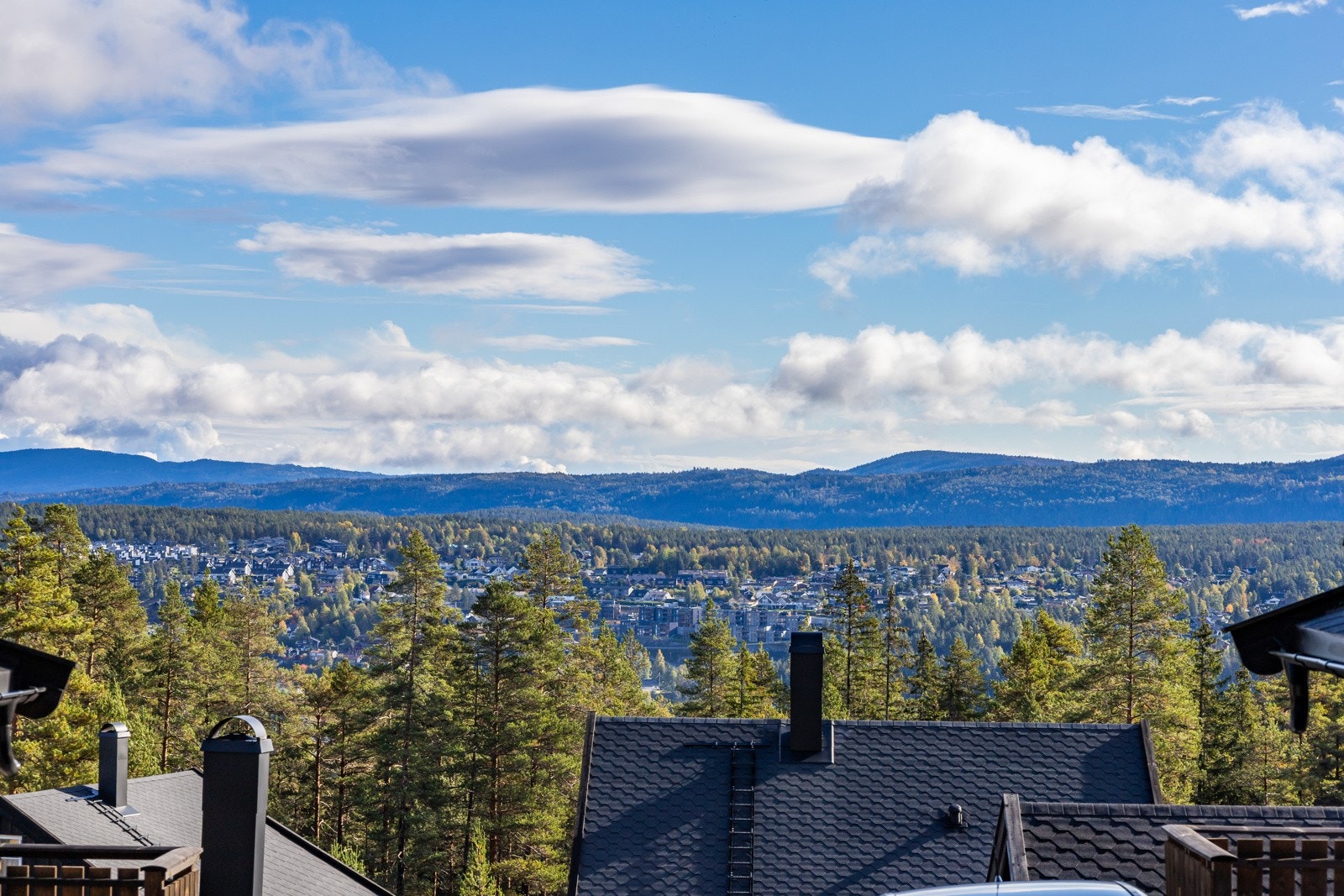 Flott utsikt. Galleribilde