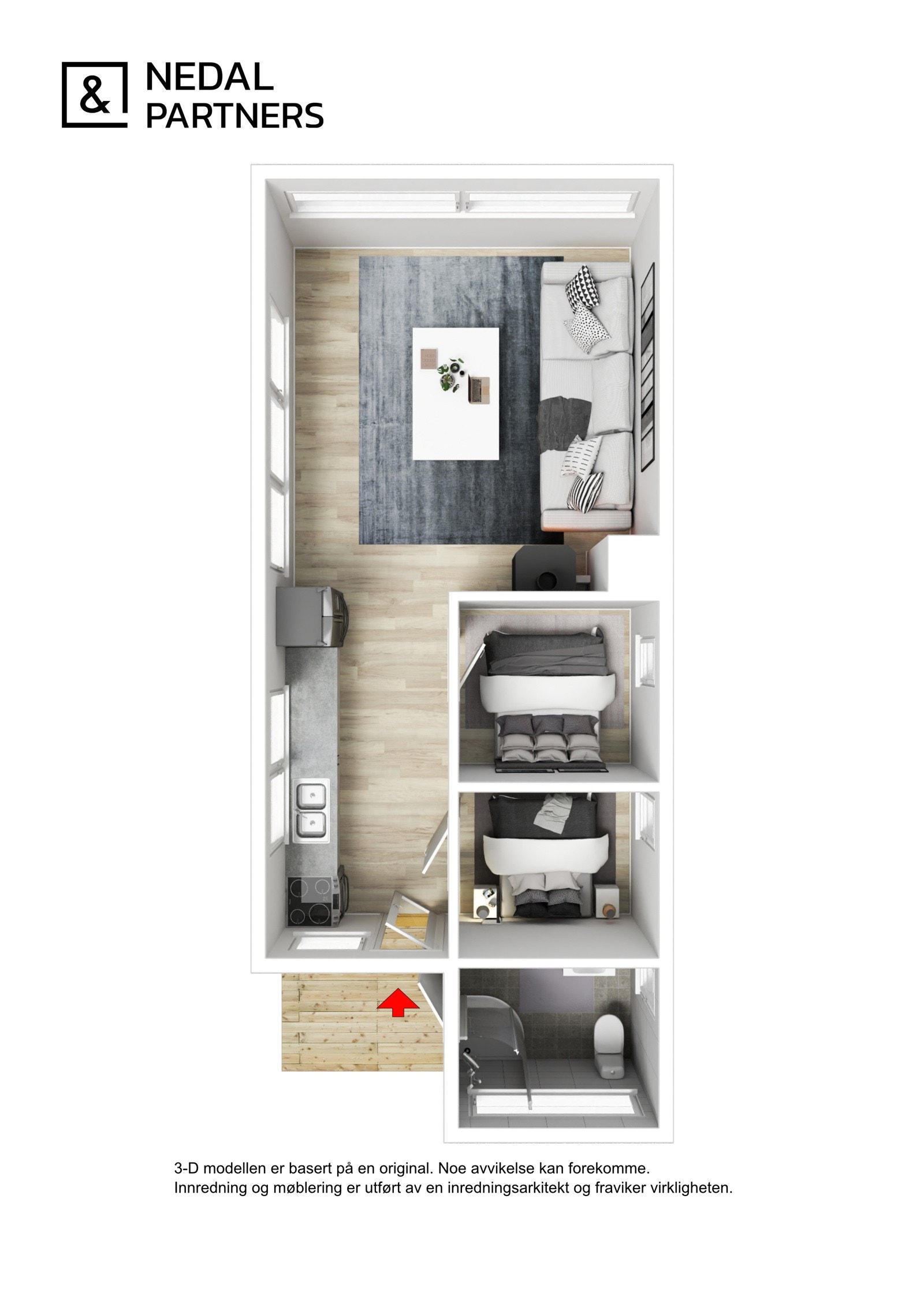 Plantegning Galleribilde