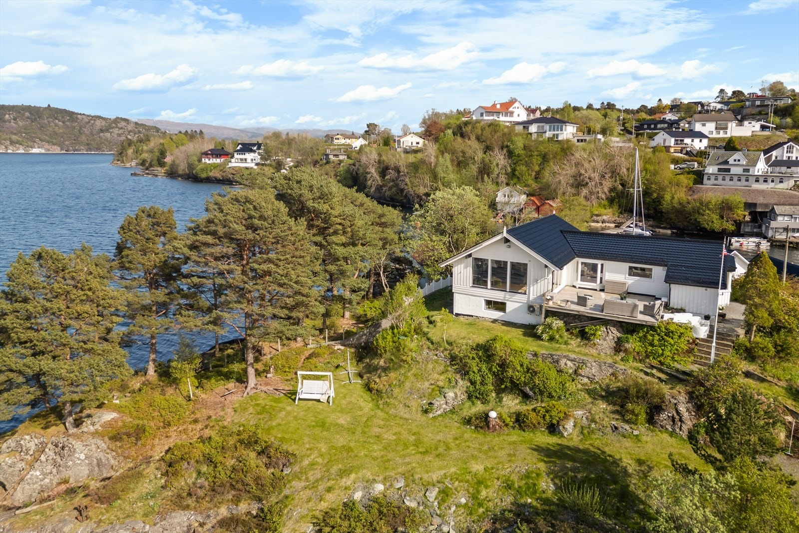 Nabolaget er barnevennlig, sosialt og trivelig Galleribilde
