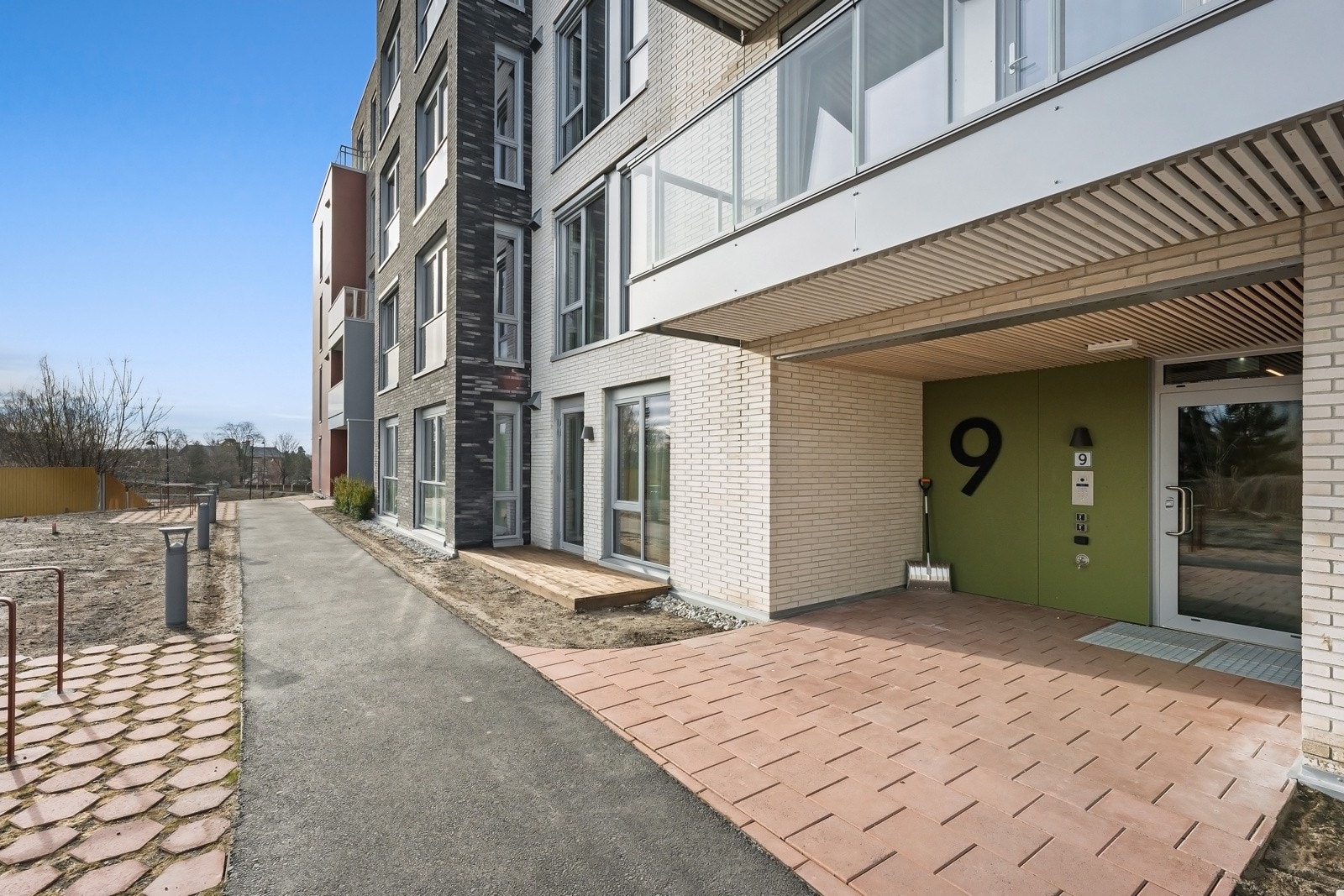 I sentrum av den sameiets park er Kleivveien 5 bevares som et kulturminne, omkranset av et stort allment tilgjengelig grøntområde. Galleribilde