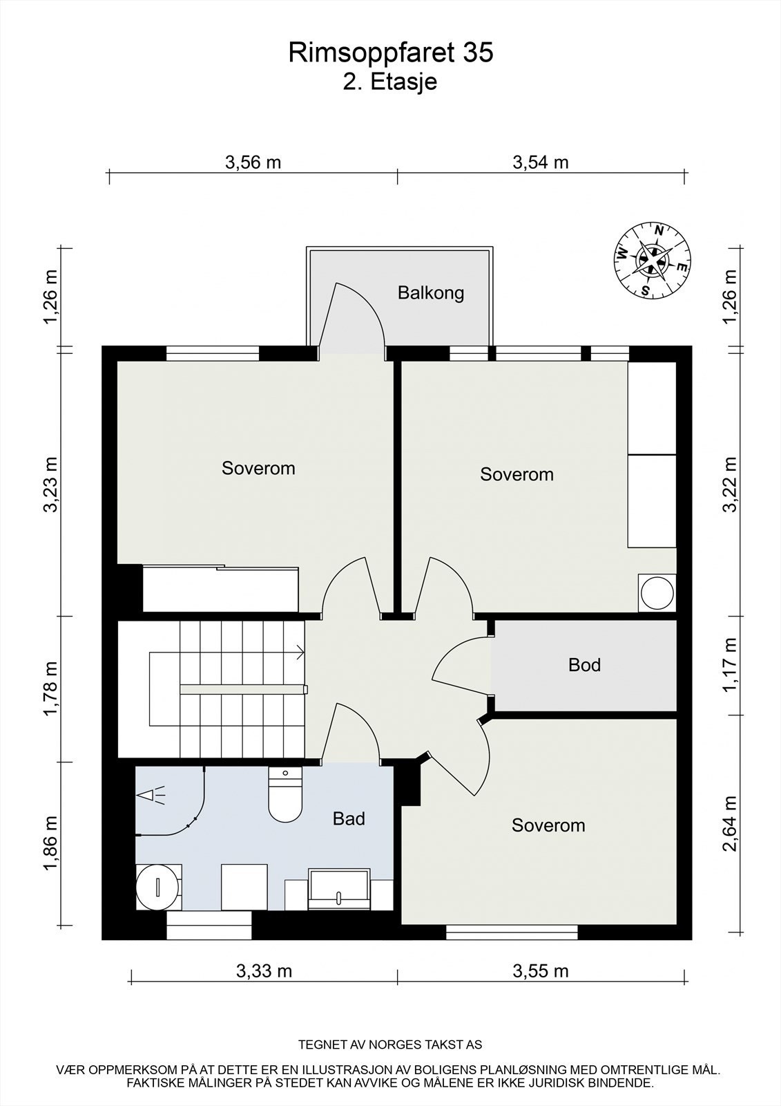 Plantegning - 2. Etasje Galleribilde