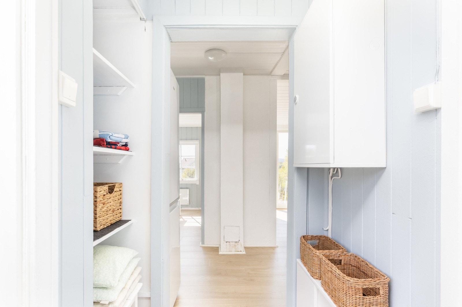 En gjennomført entré som setter tonen for resten av hytten. Galleribilde