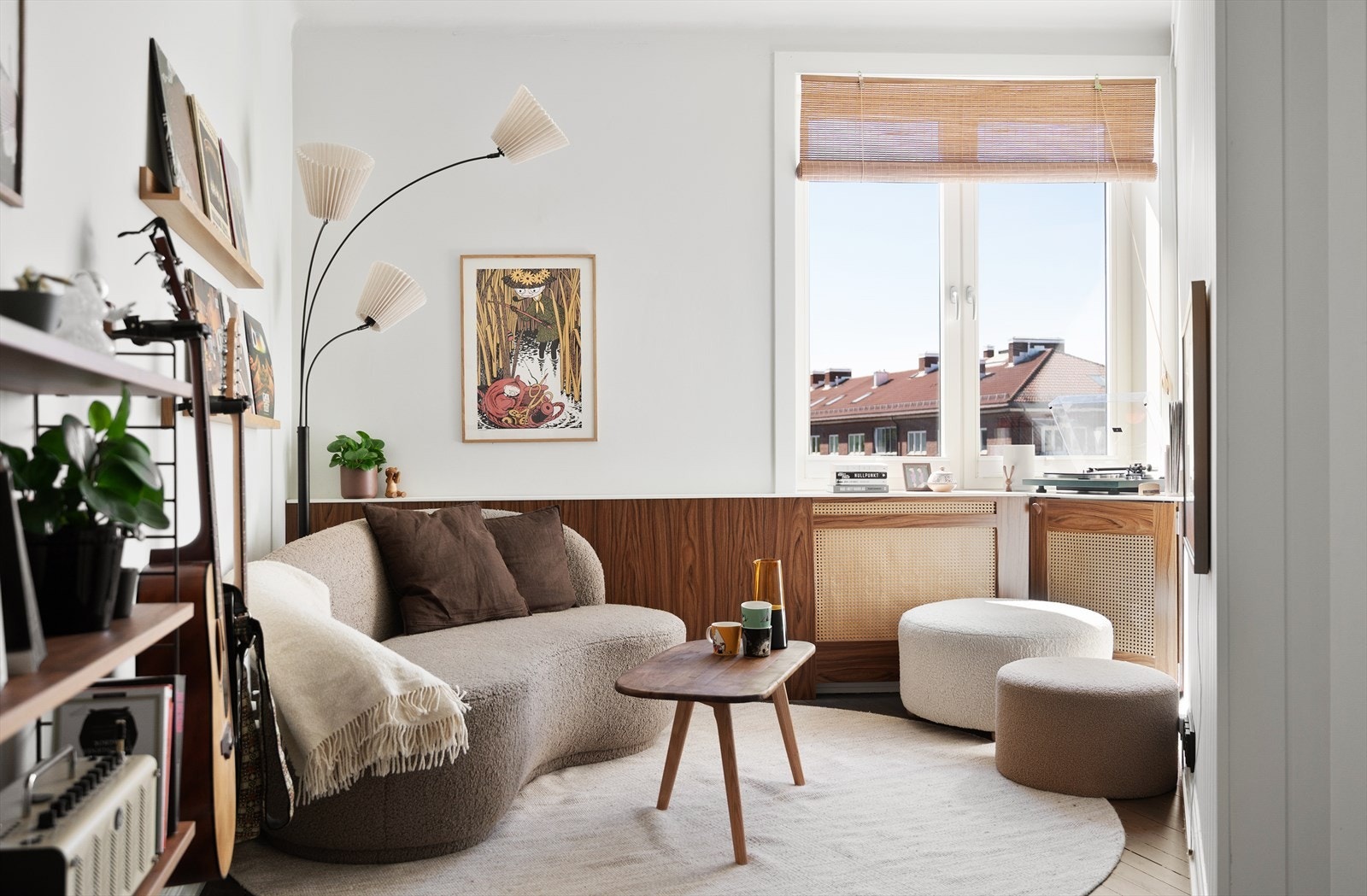 En lys og innbydende 2-romsleilighet med med lekre detaljer og sentral beliggenhet. Galleribilde