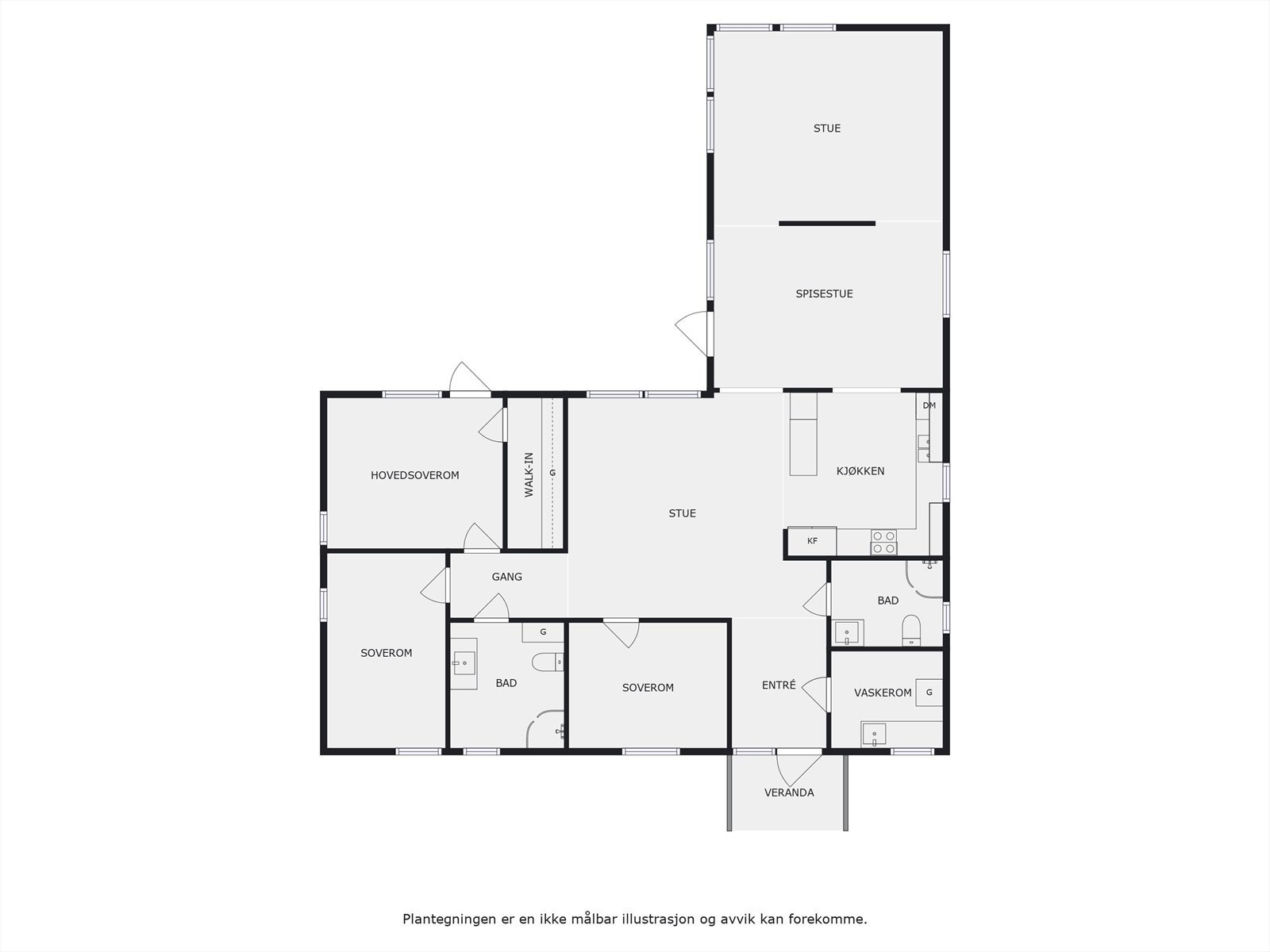 Plantegning. Galleribilde