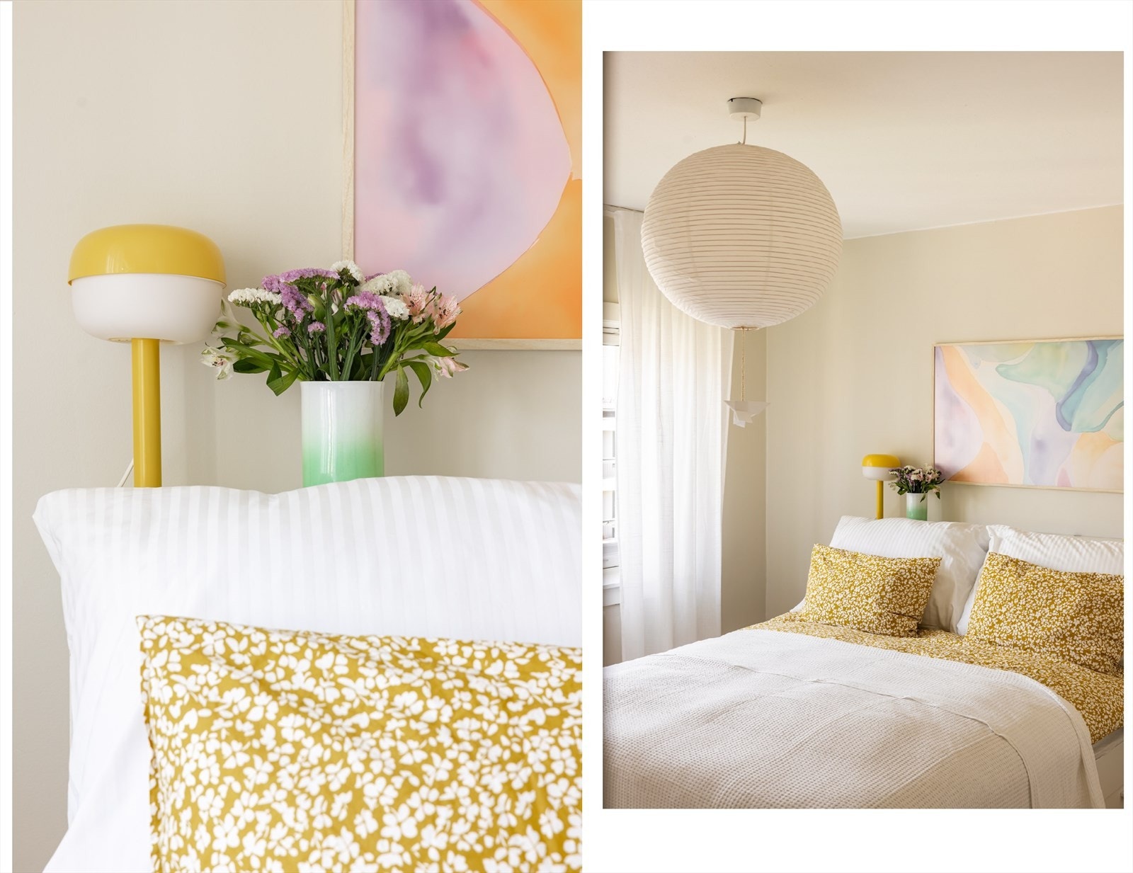 Nymalte vegger og originalt tregulv. Galleribilde