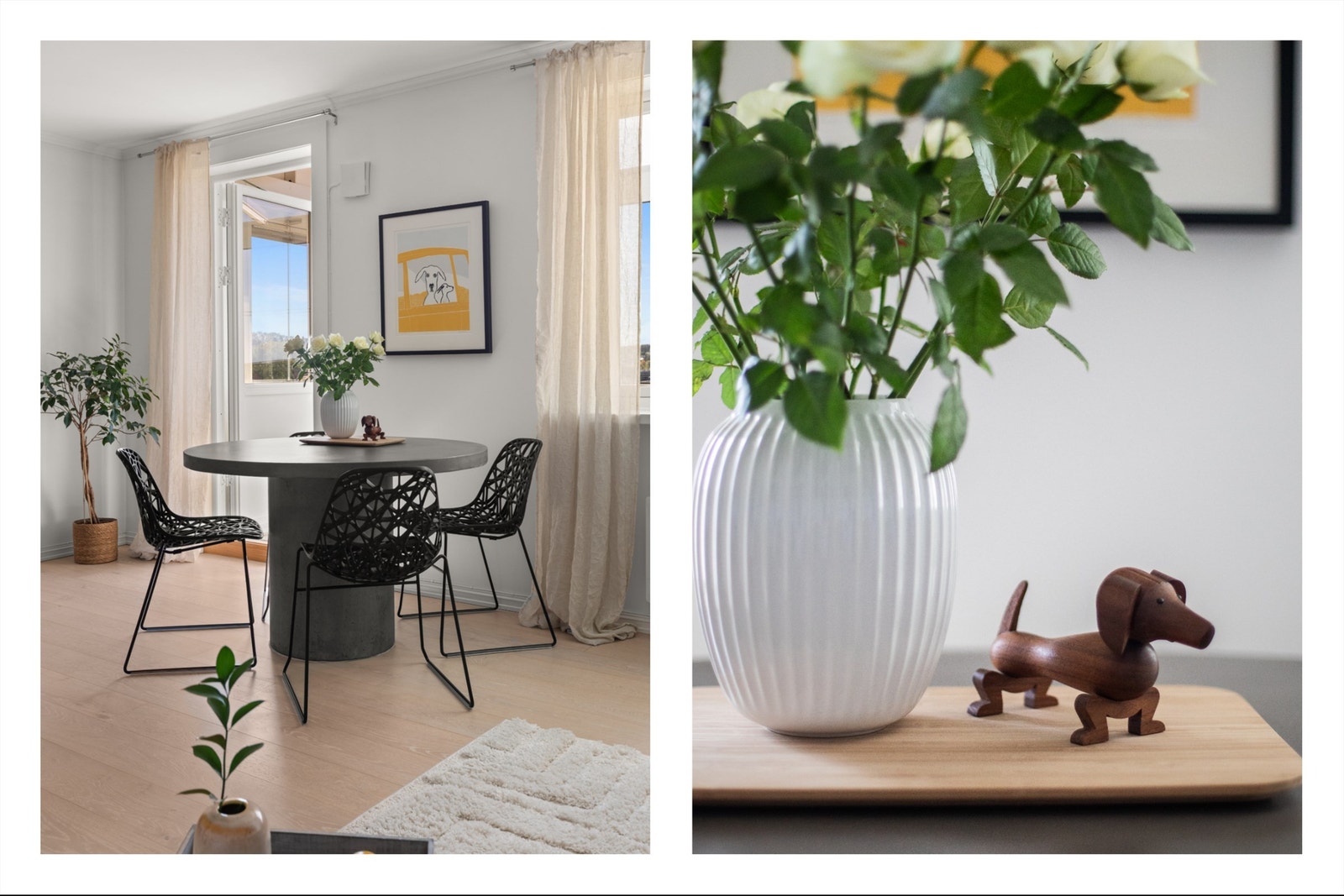 Leiligheten har en praktisk planløsning med separat stue- kjøkkenløsning, romslig bad og to soverom av god størrelse. Galleribilde