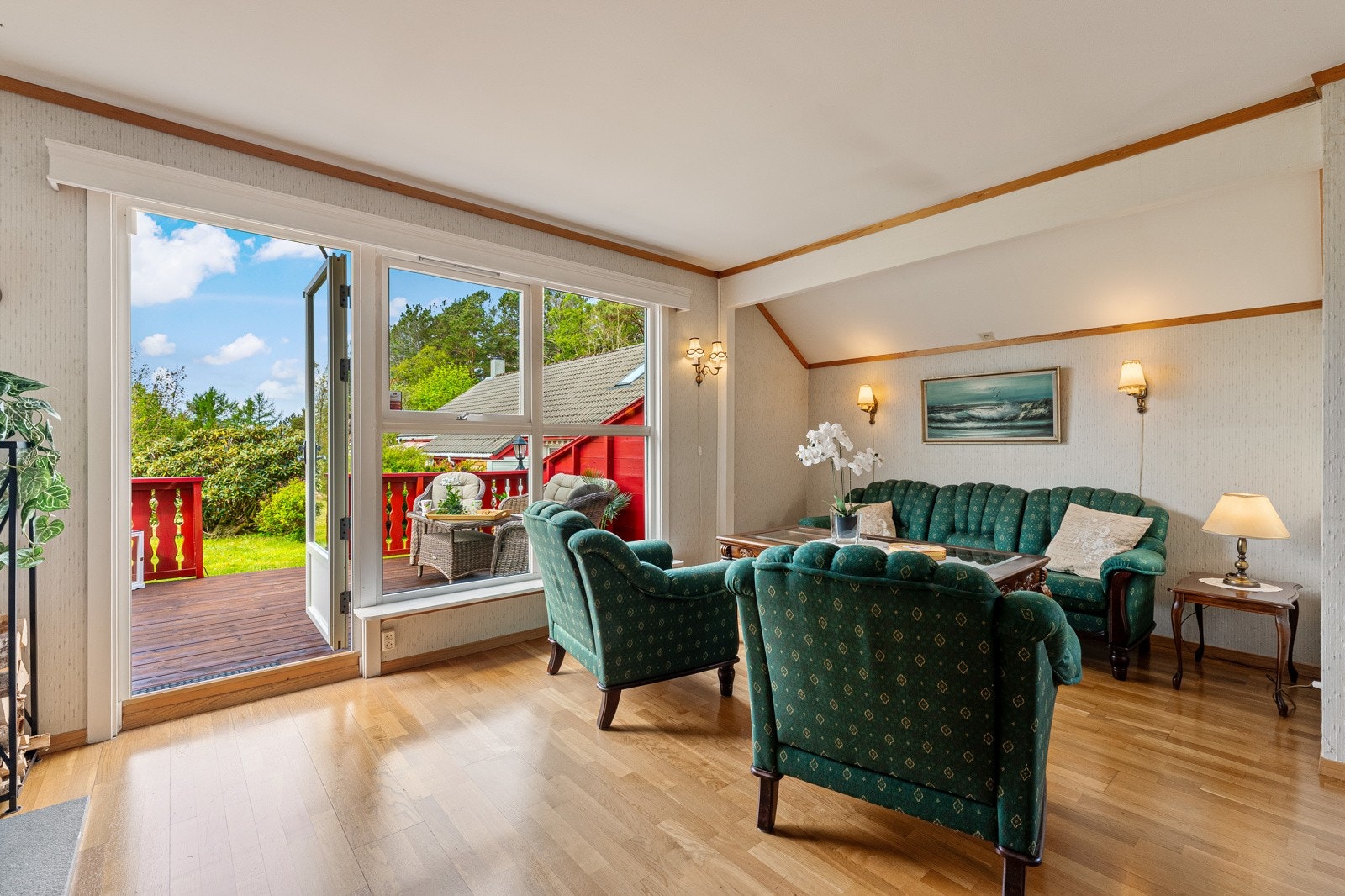 Her kan en fint innrede med sofagruppe. Galleribilde