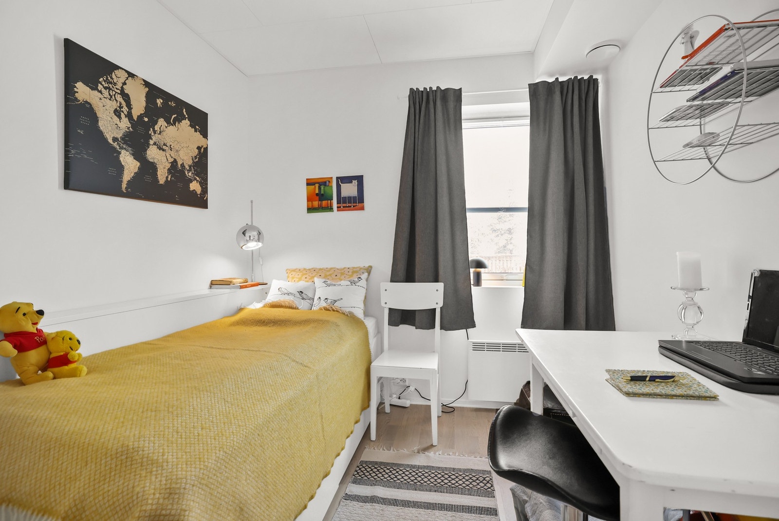 Mens de to øvrige passer perfekt som barnerom eller kontor. Galleribilde