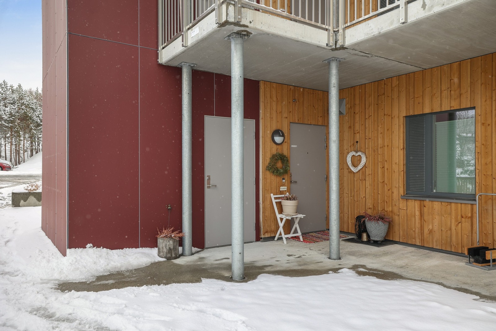 Inngangsparti Galleribilde