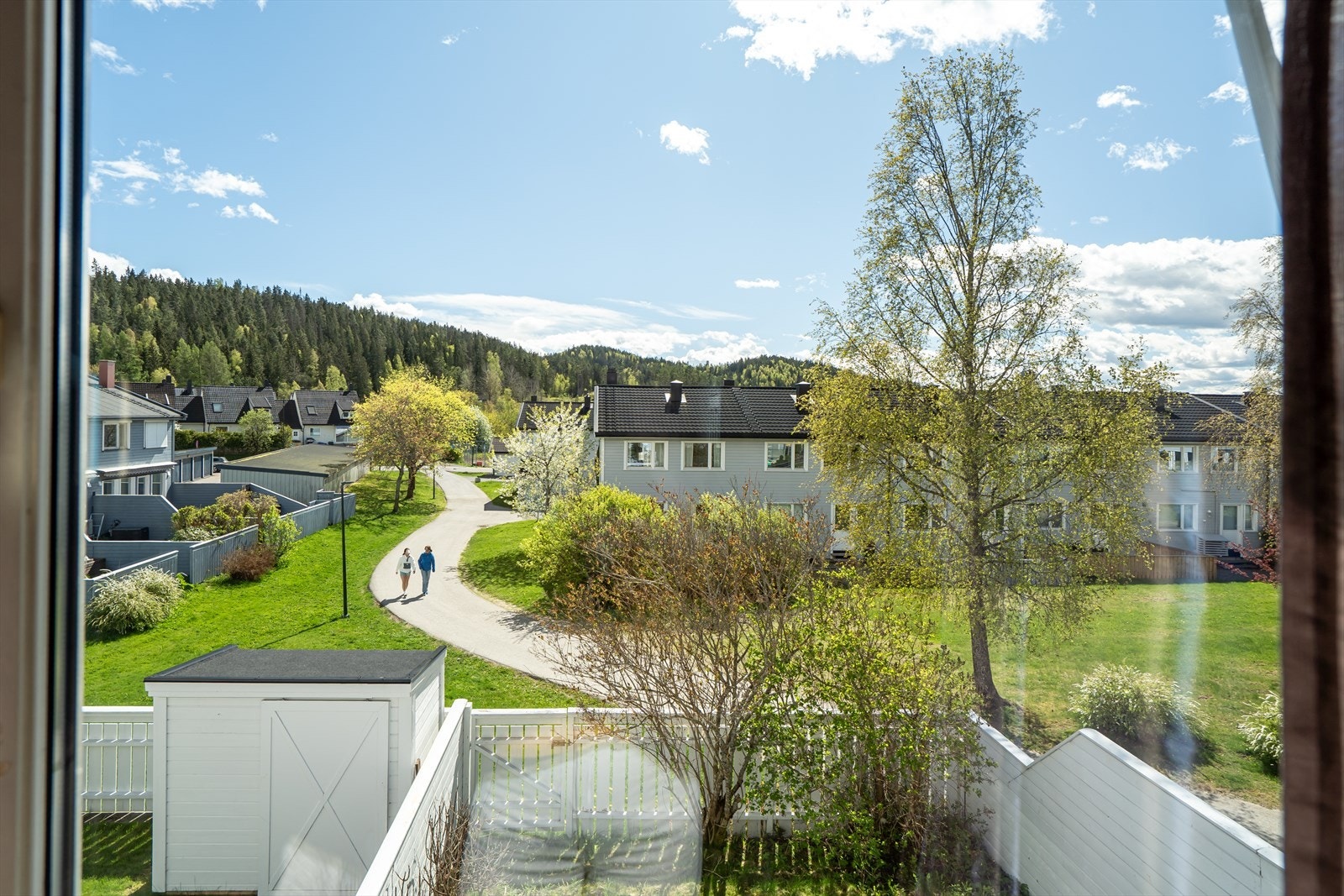 Utsikt fra soverommet. Galleribilde