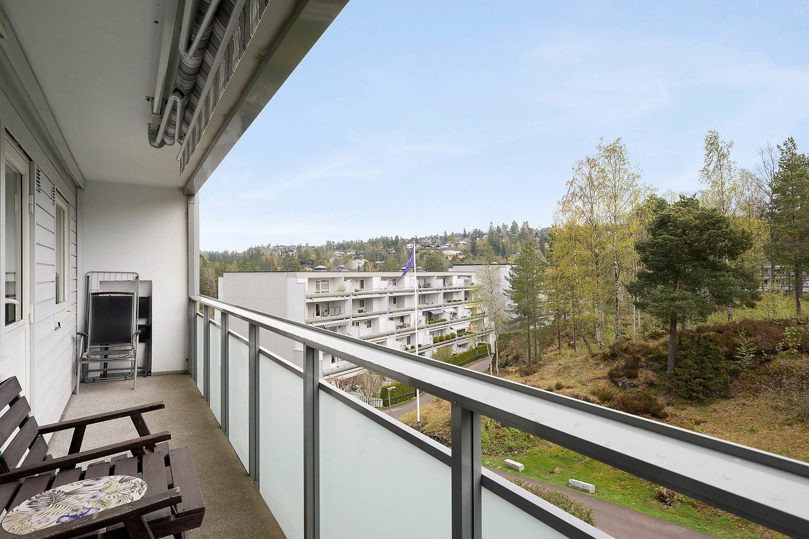 Balkongen fra kjøkkensiden Galleribilde