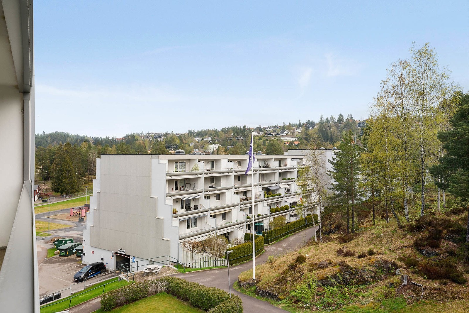 Nærområde i borettslaget Galleribilde