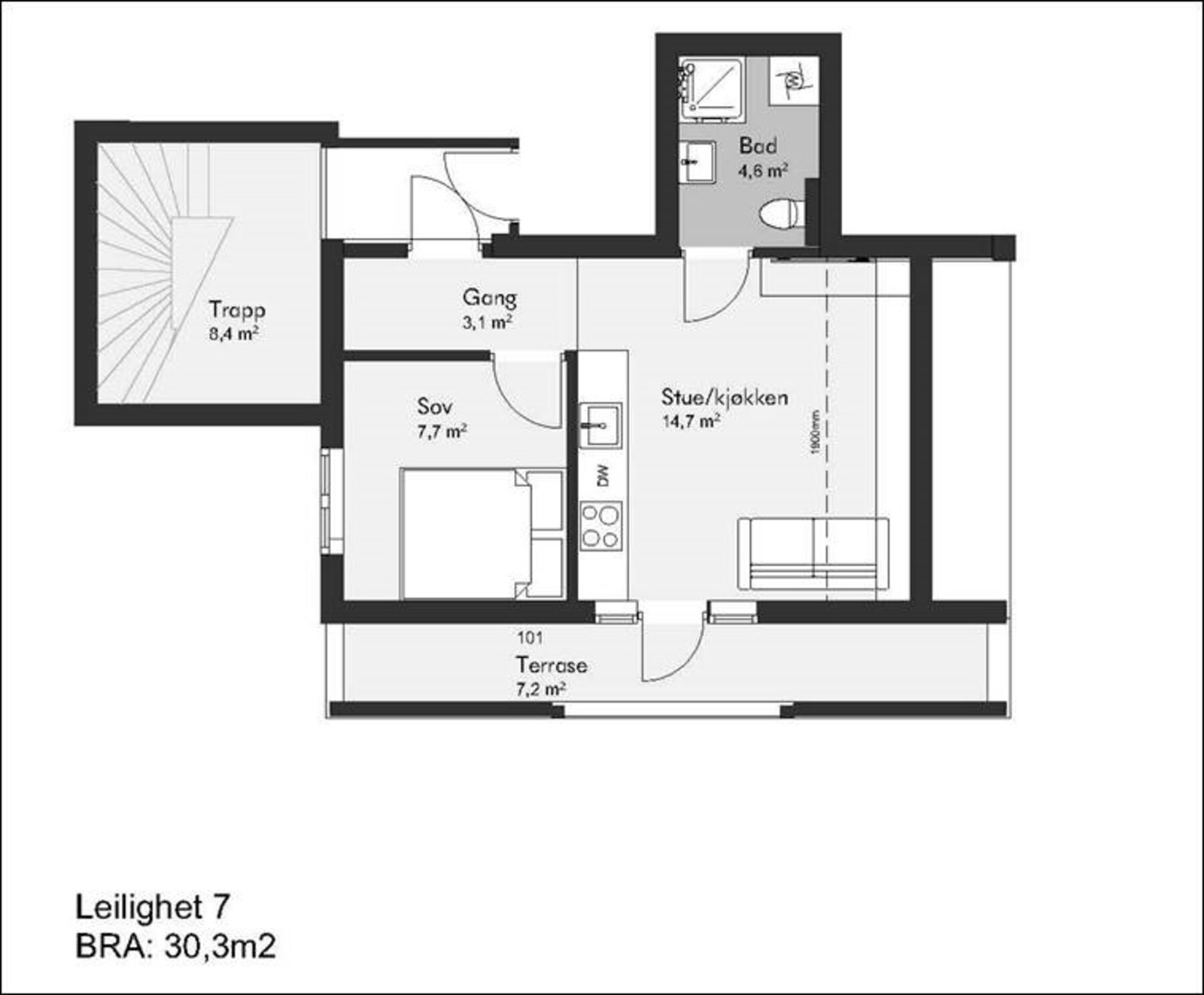 Plantegning. Galleribilde