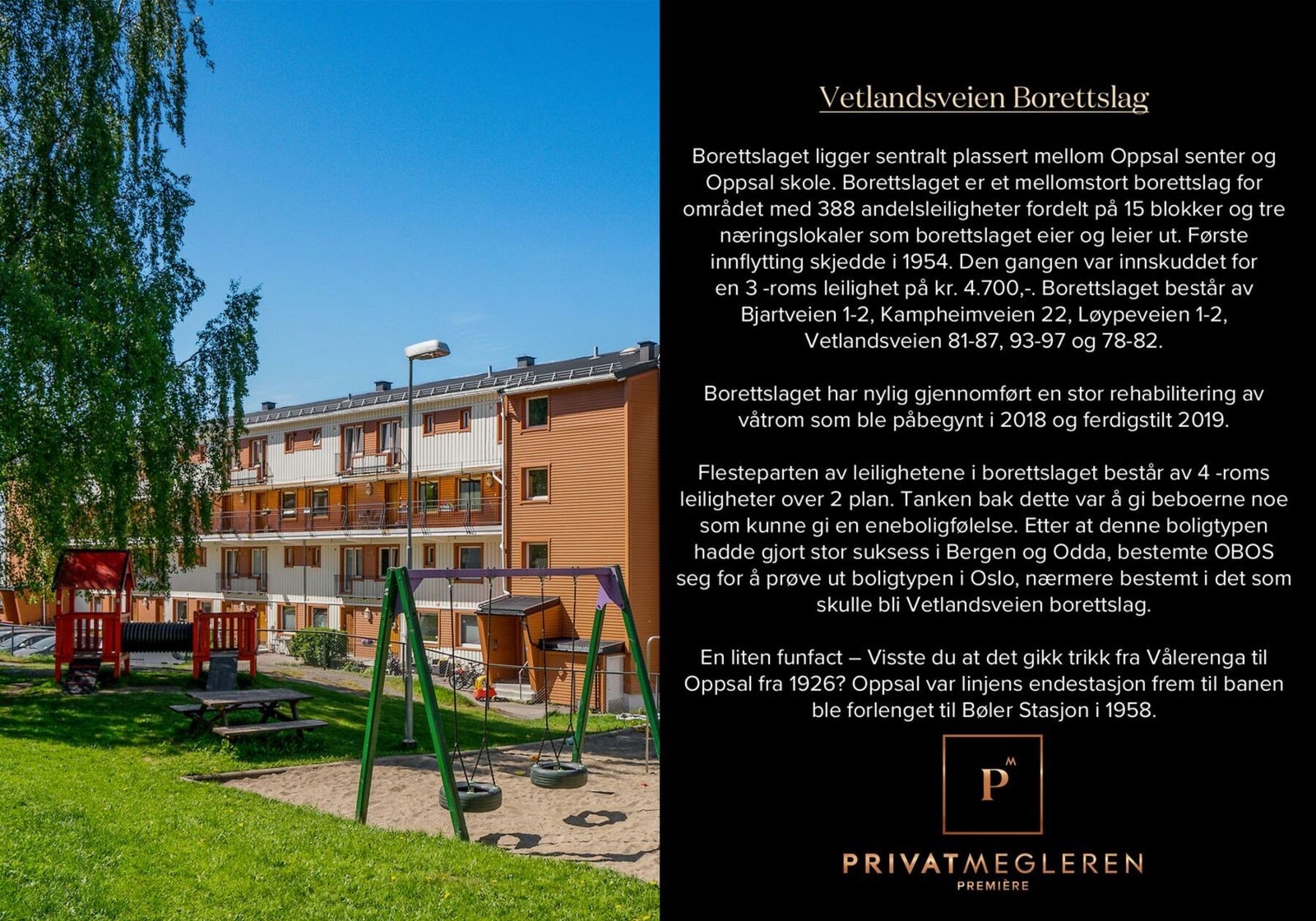 Velkommen til Vetlandsveien borettslag! Galleribilde