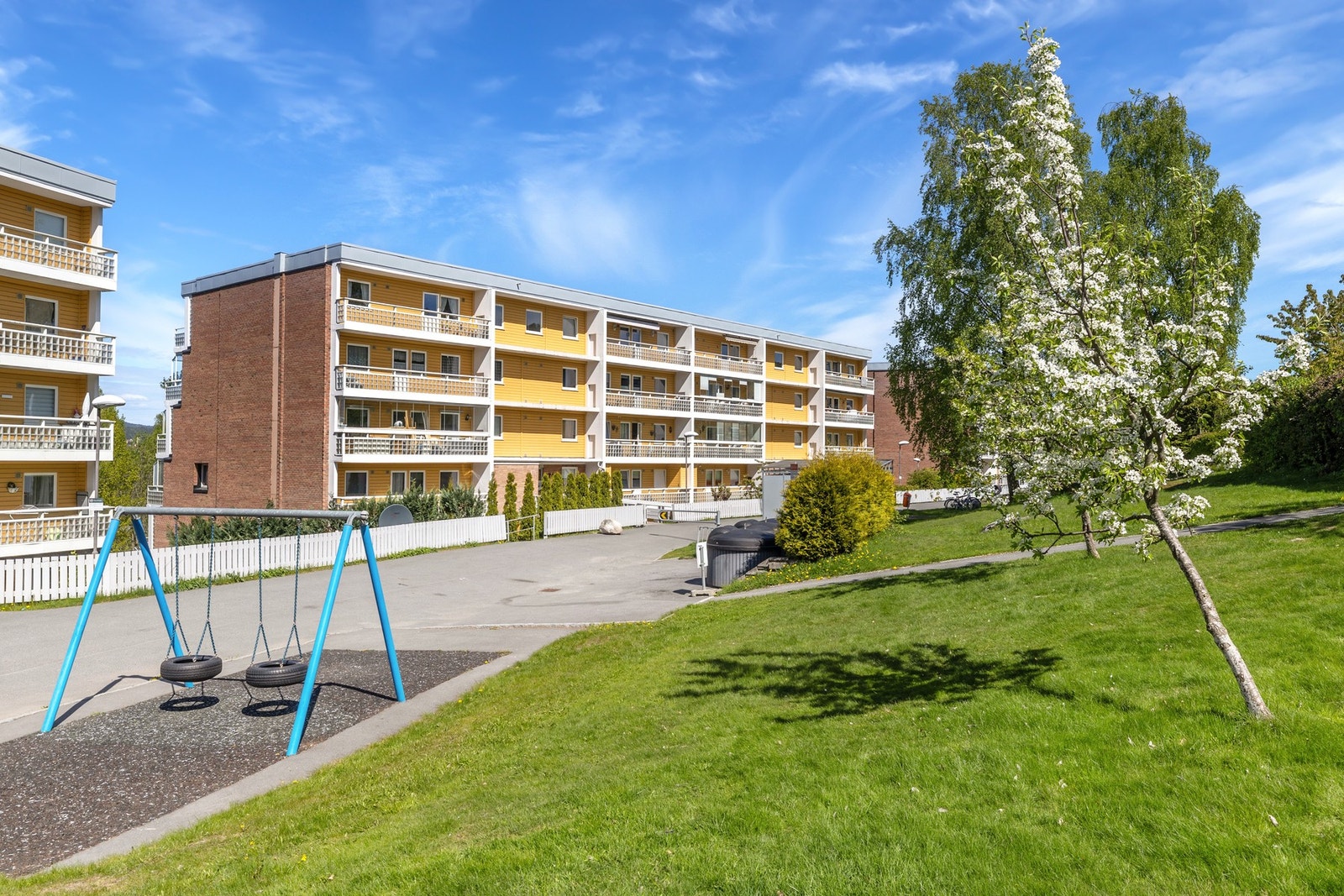 Hyggelig og pent opparbeidet fellesareal Galleribilde