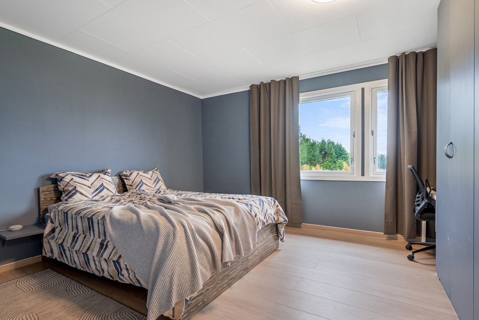 De to soverommene i huset er av god størrelse på hhv. 15 og 10 kvm. Galleribilde