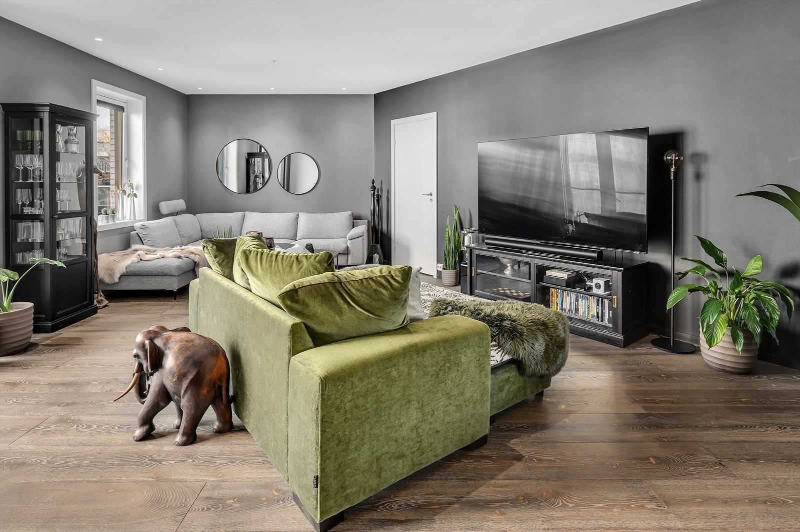 TV-stue. Galleribilde