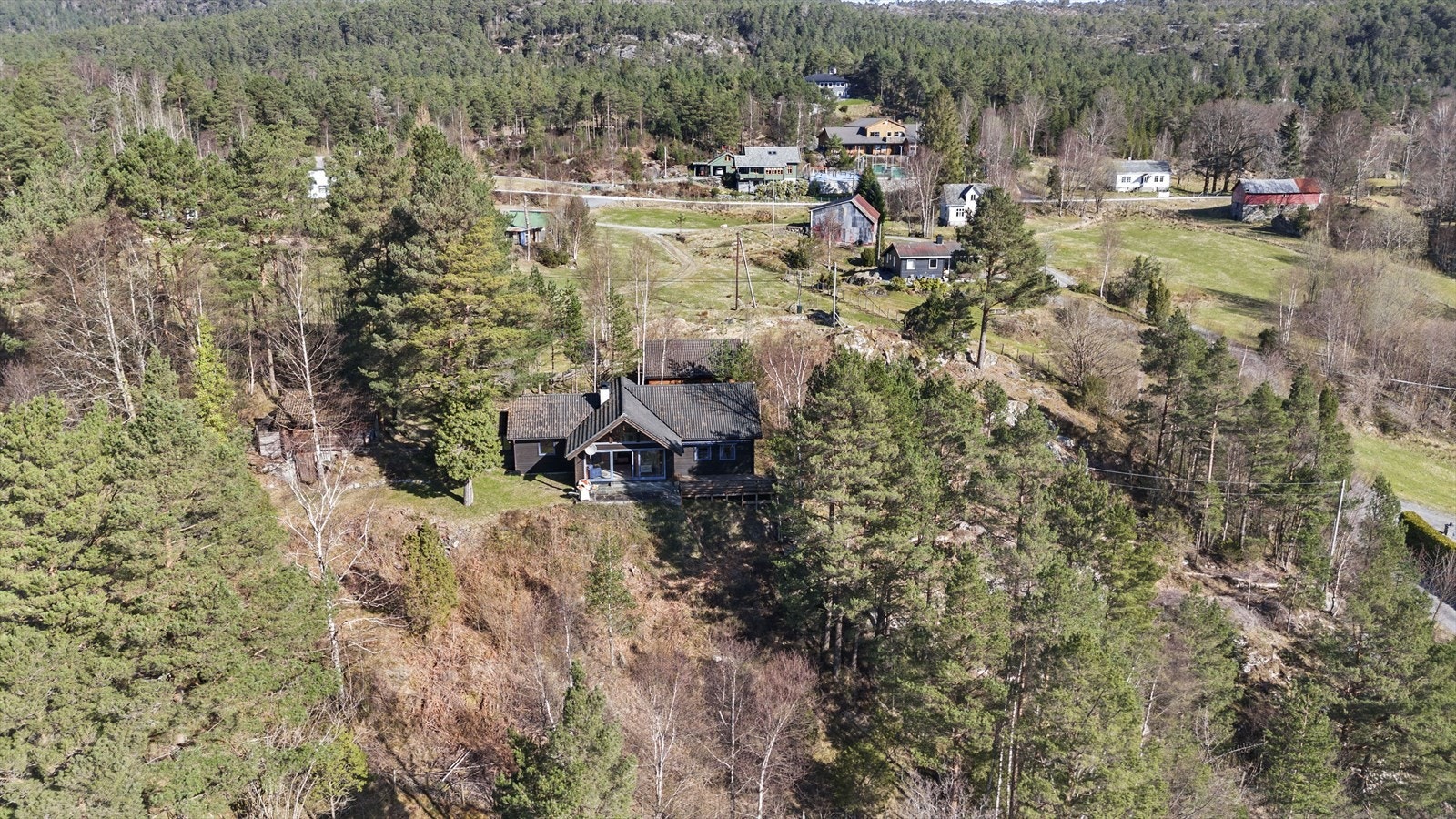 - Hytta ligger i et skjerma område der man kan koble helt av - Galleribilde
