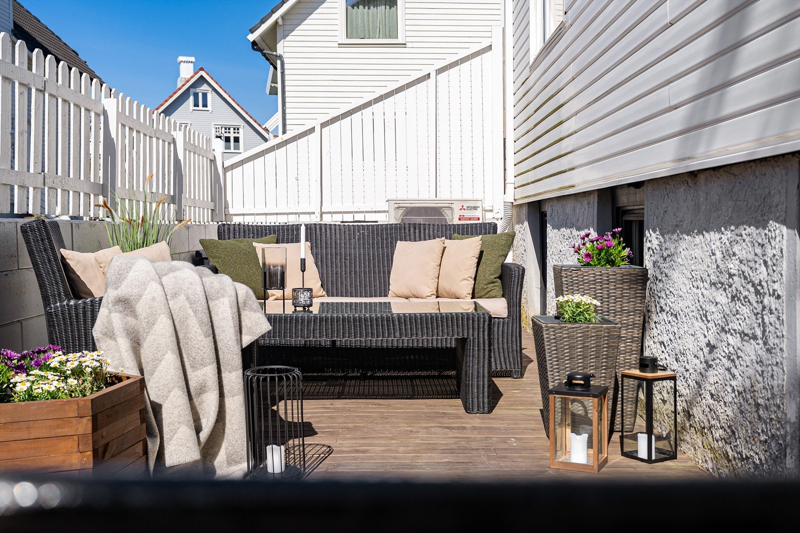 Egen terrasse i tillegg til felles hage. Galleribilde
