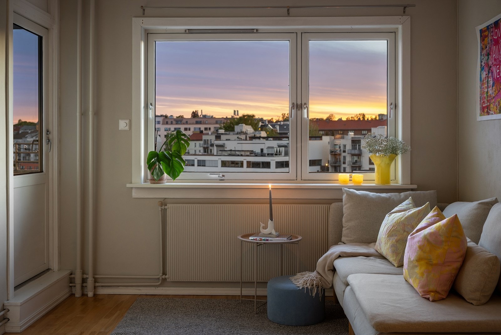 Leiligheten har arealeffektiv planløsning hvor hver minste kvadratmeter er utnyttet - et perfekt førstegangskjøp! Galleribilde
